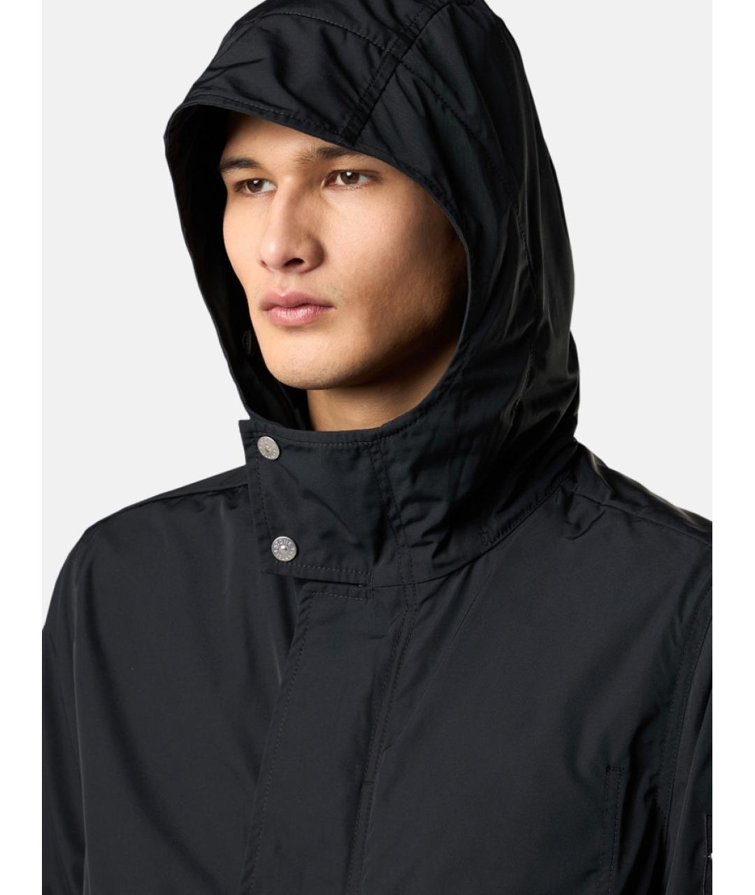 STONE ISLAND Черная куртка, фото 3