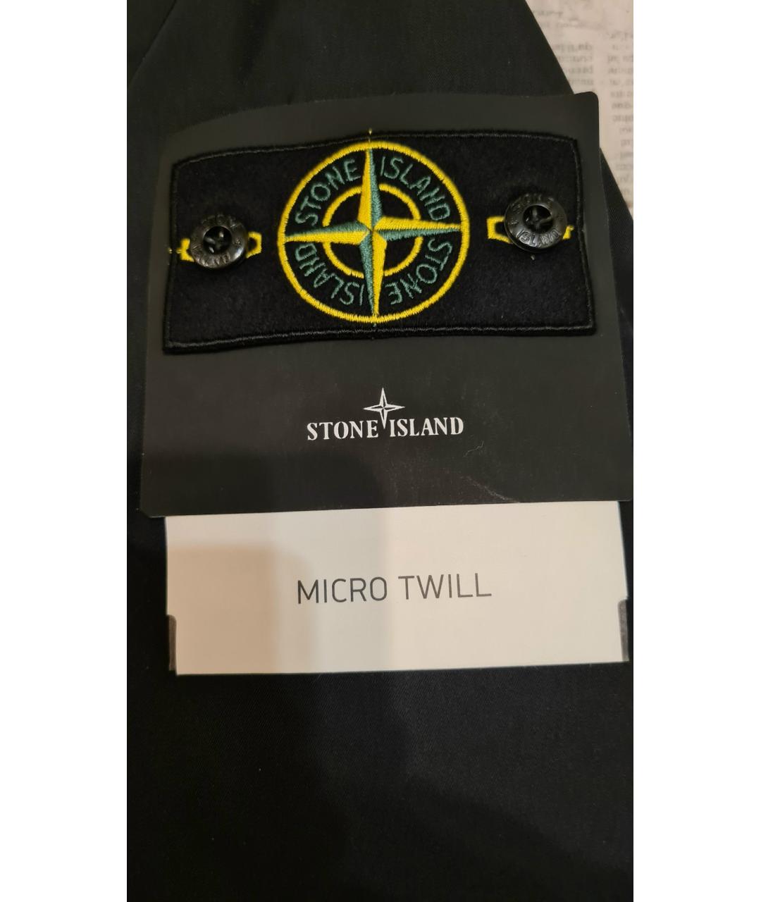 STONE ISLAND Черная куртка, фото 6