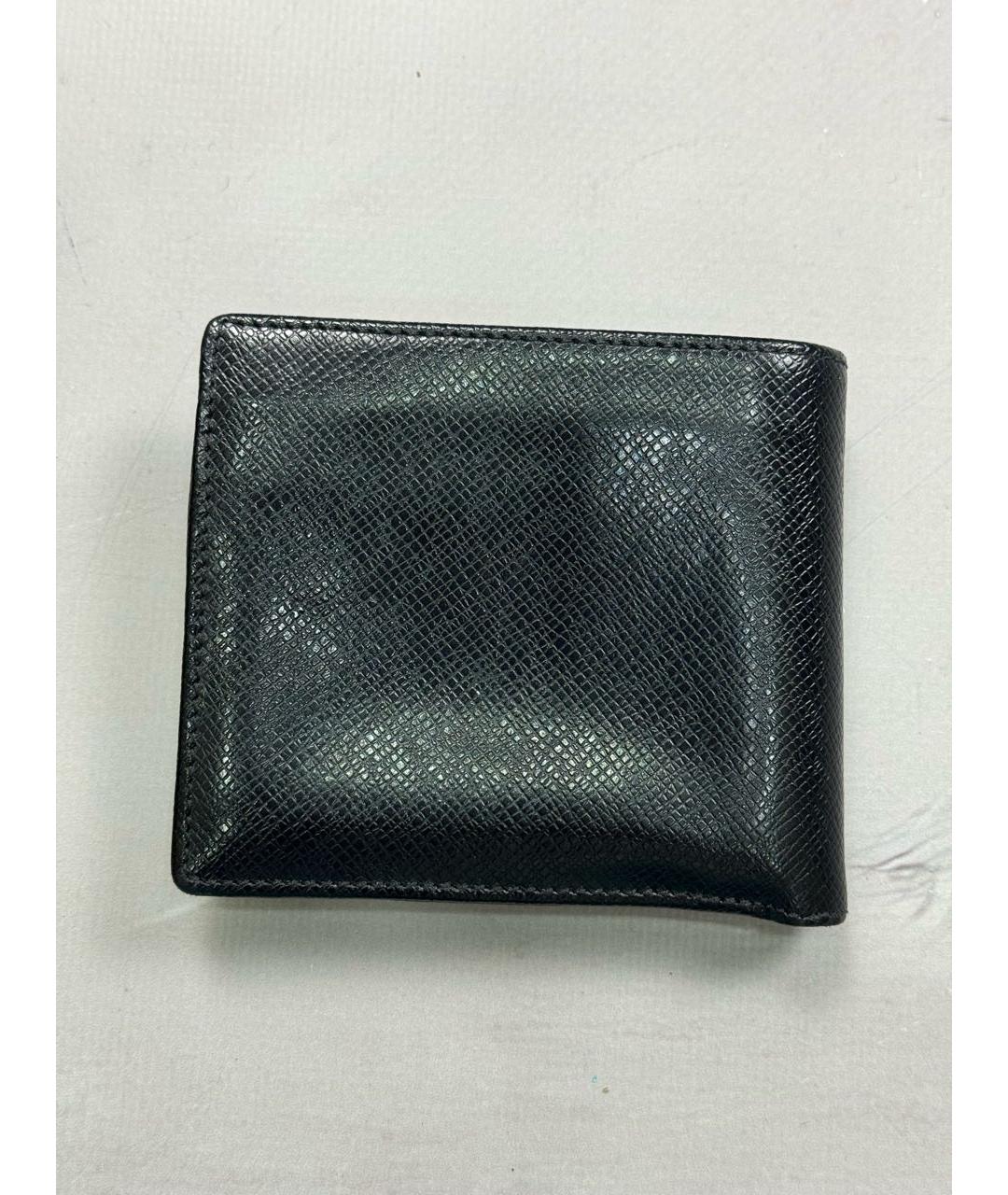 VIVIENNE WESTWOOD Черный кожаный кошелек, фото 3