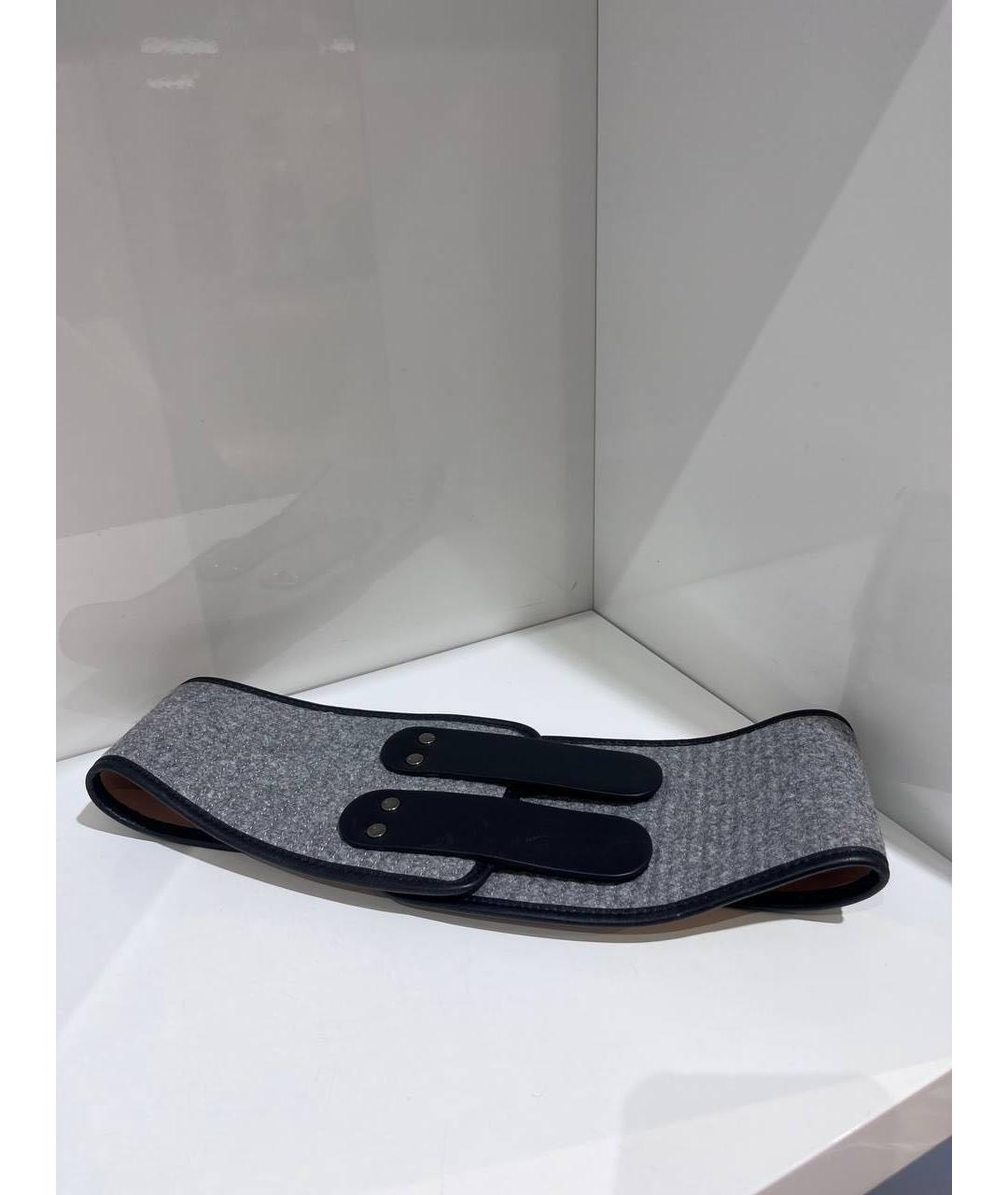 FENDI Серый ремень, фото 4