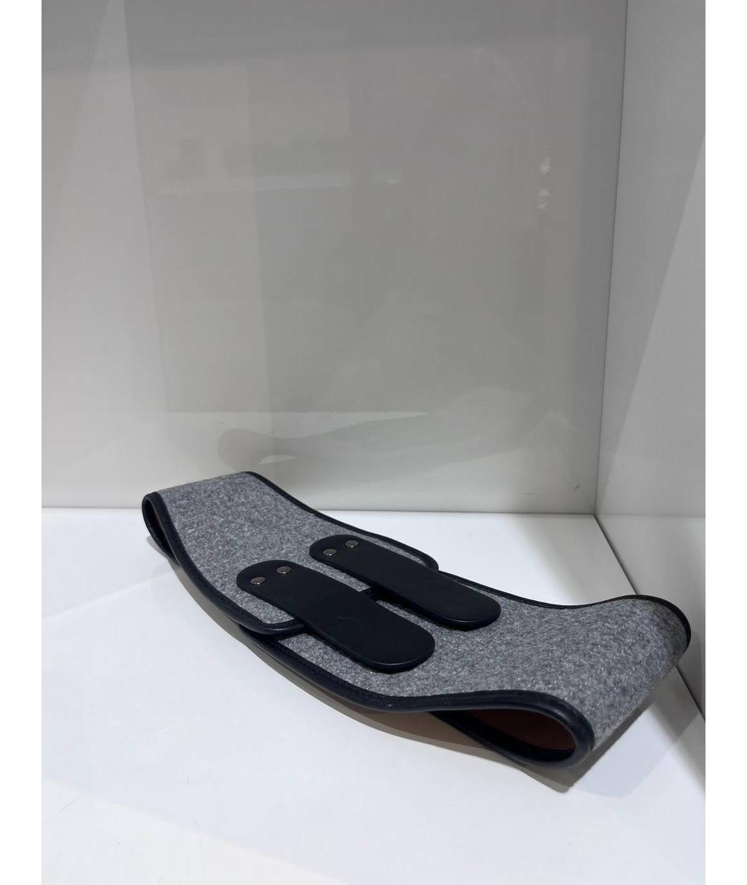 FENDI Серый ремень, фото 2