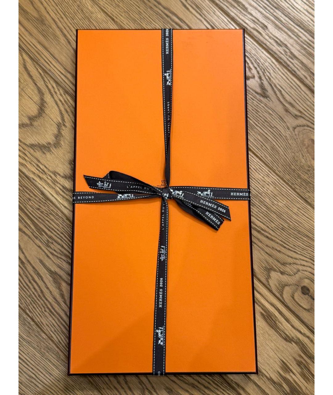 HERMES Мульти кашемировый шарф, фото 5