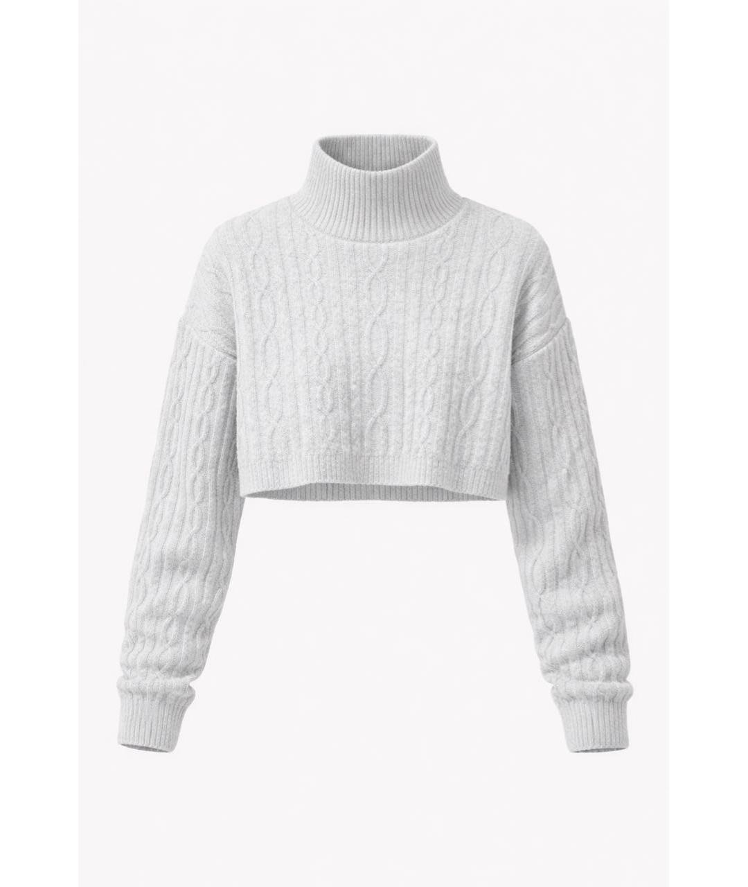 ALO YOGA Серая водолазка, фото 6