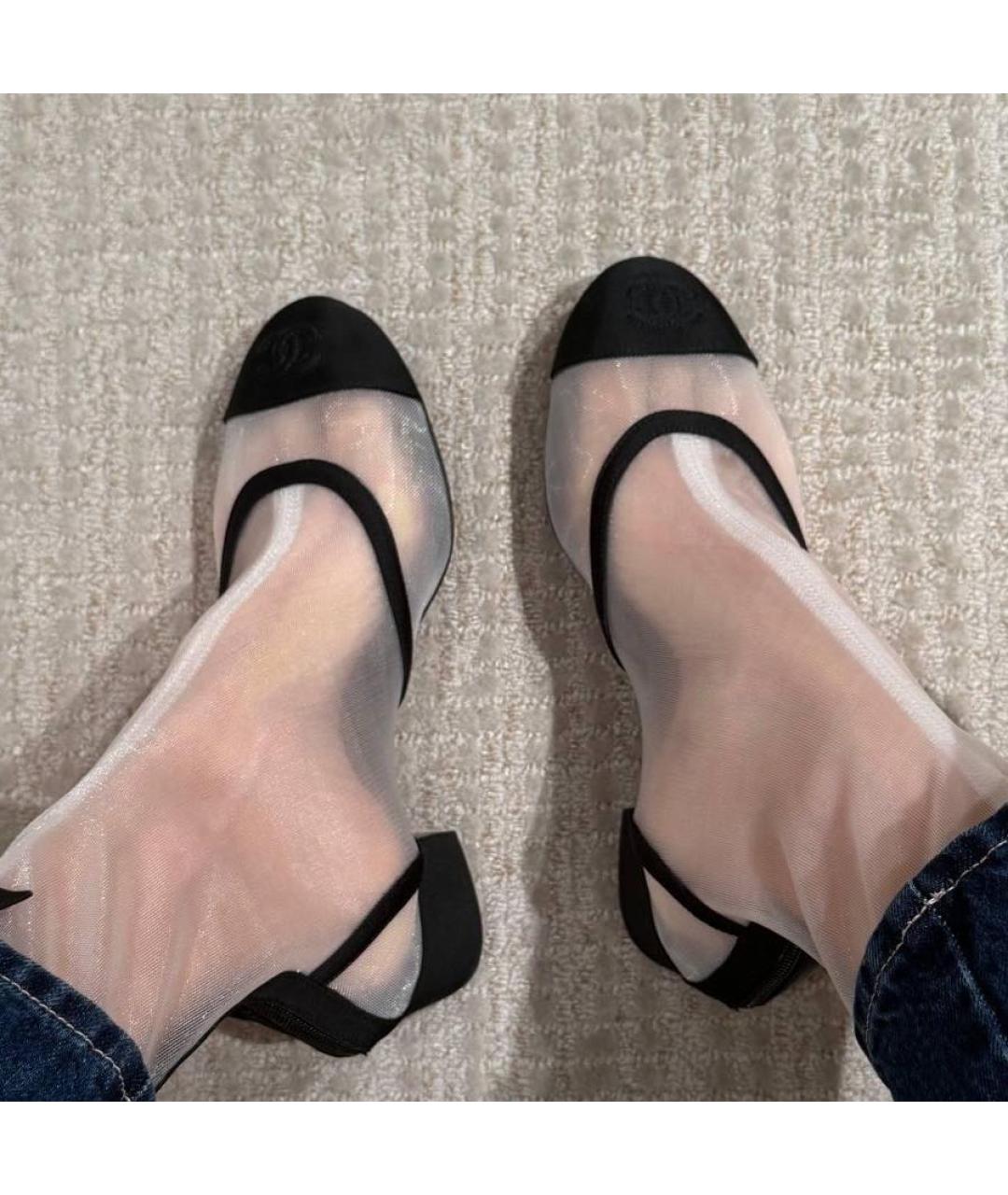 CHANEL Белые синтетические сапоги, фото 7