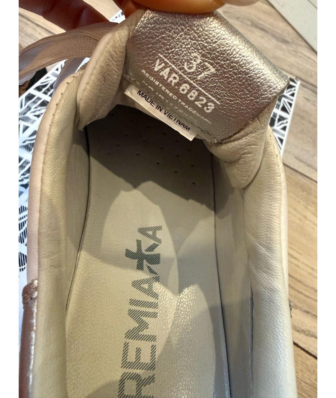 PREMIATA Белые кожаные кеды, фото 5