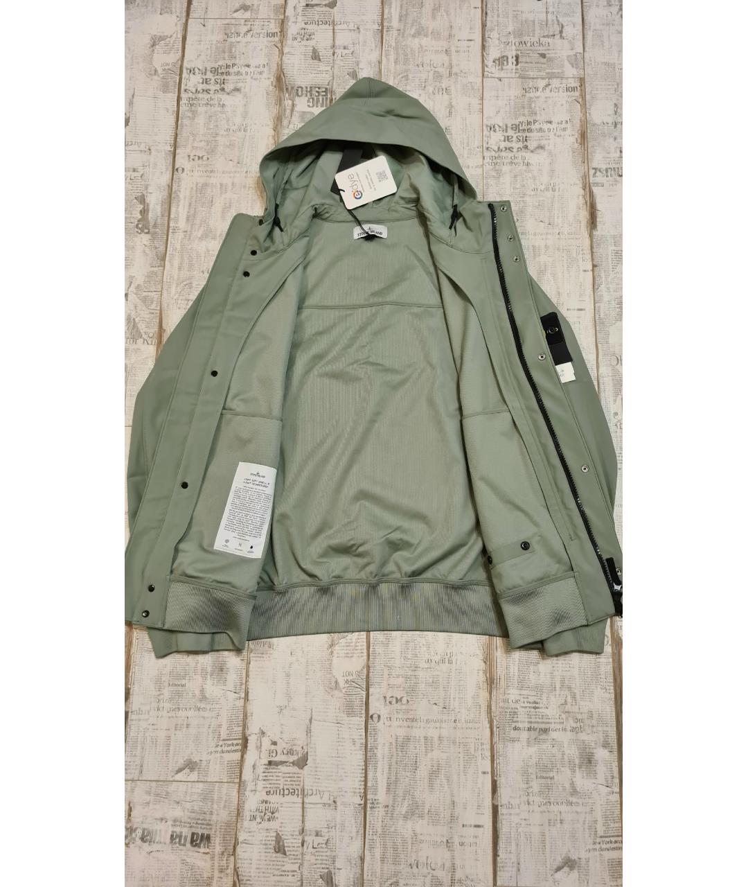 STONE ISLAND Салатовая куртка, фото 7