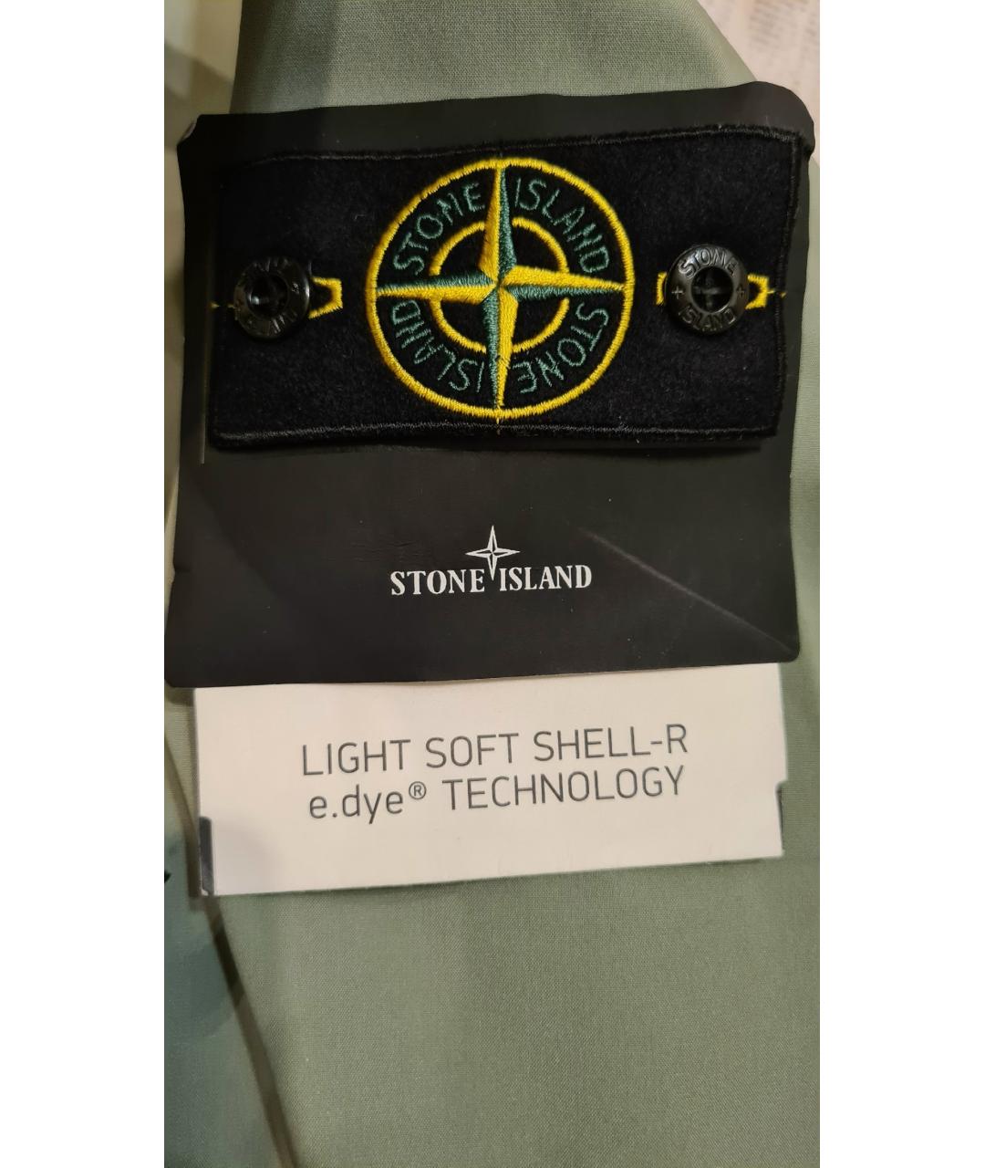 STONE ISLAND Салатовая куртка, фото 5