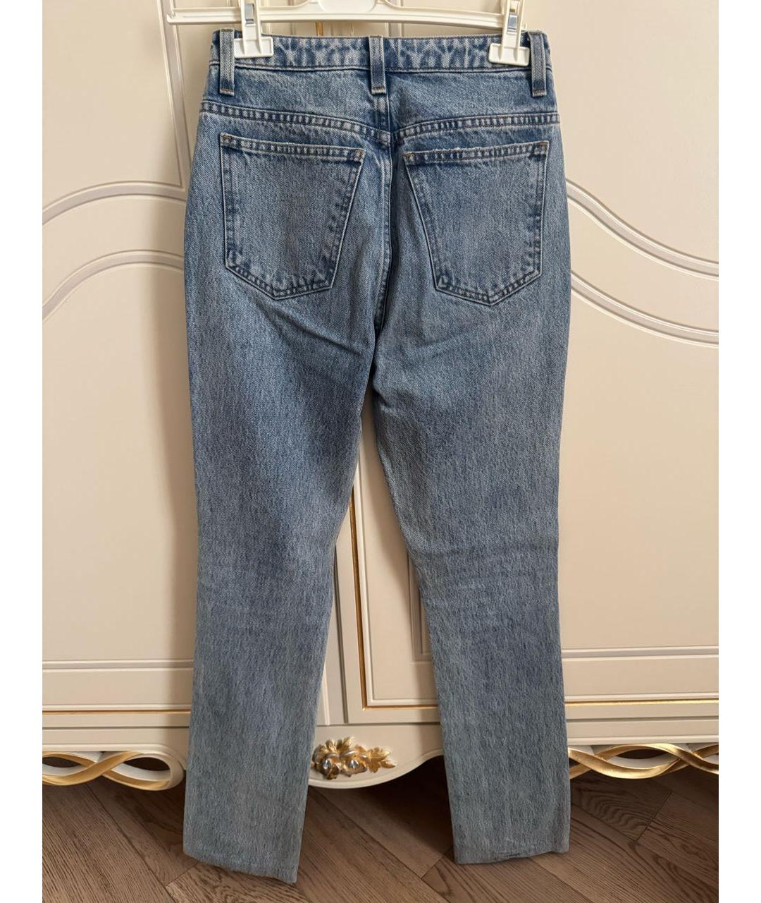 KHAITE Темно-синие джинсы слим, фото 3