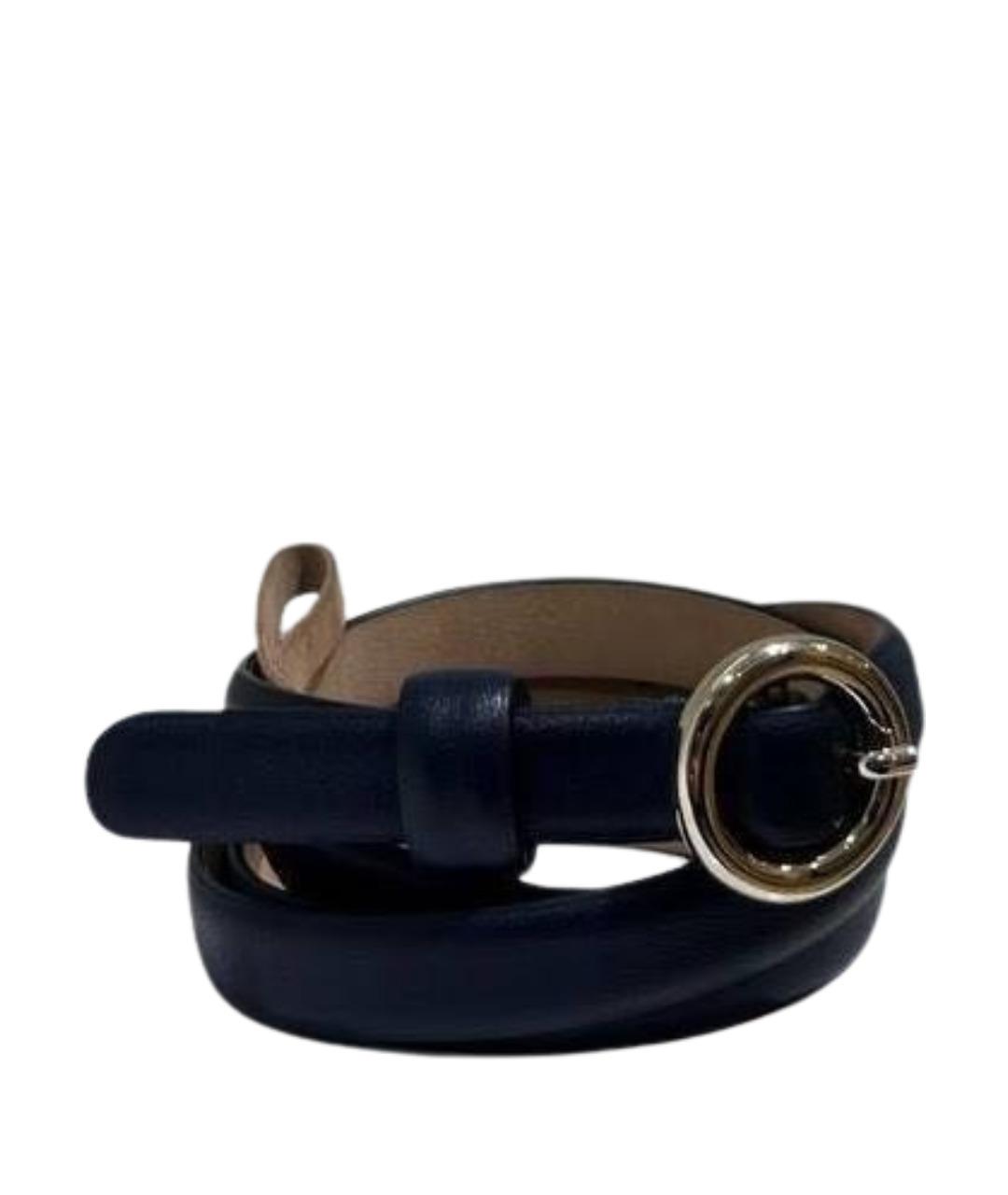 ALEXANDER TEREKHOV Черный кожаный ремень, фото 1