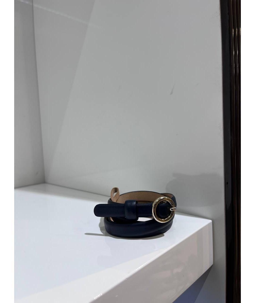 ALEXANDER TEREKHOV Черный кожаный ремень, фото 5