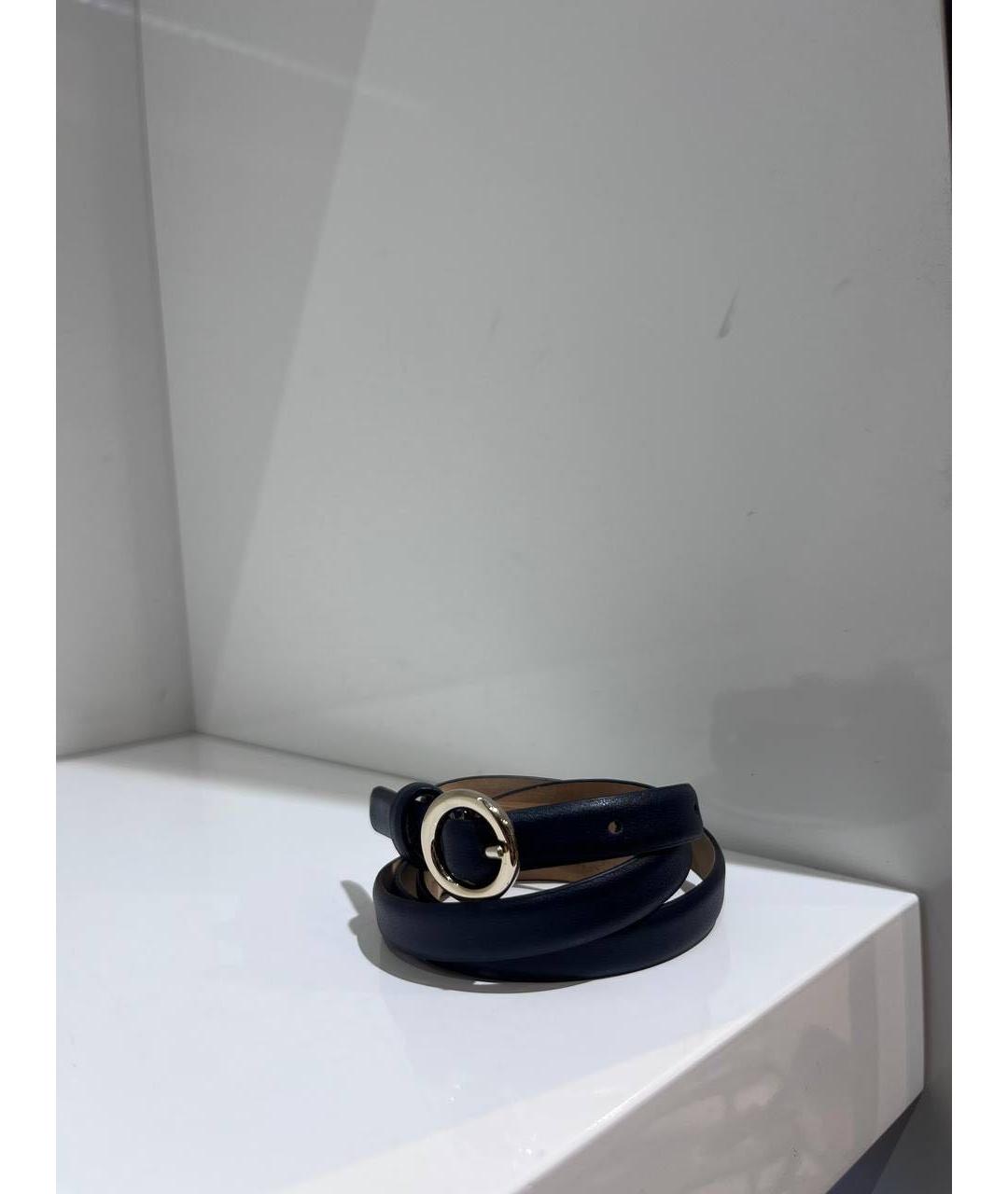 ALEXANDER TEREKHOV Черный кожаный ремень, фото 2