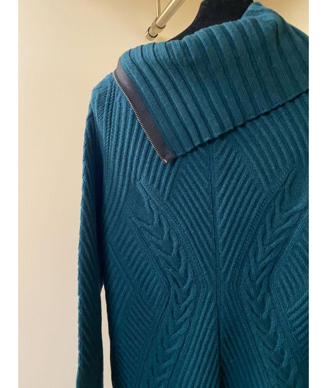 D.EXTERIOR Зеленые шерстяное повседневное платье, фото 7