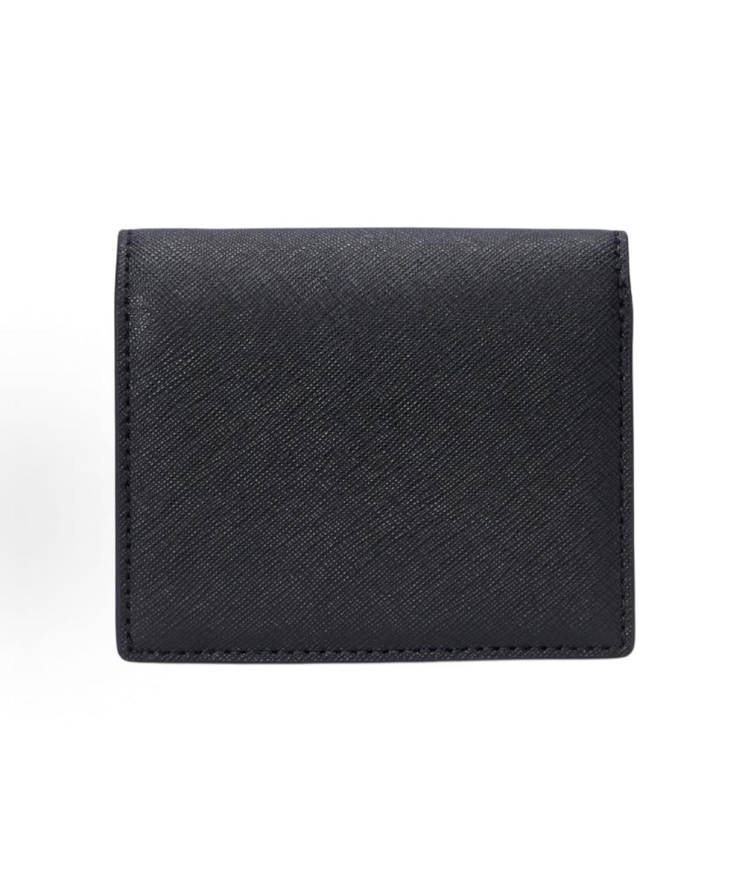 POLO RALPH LAUREN Черный кожаный кошелек, фото 2