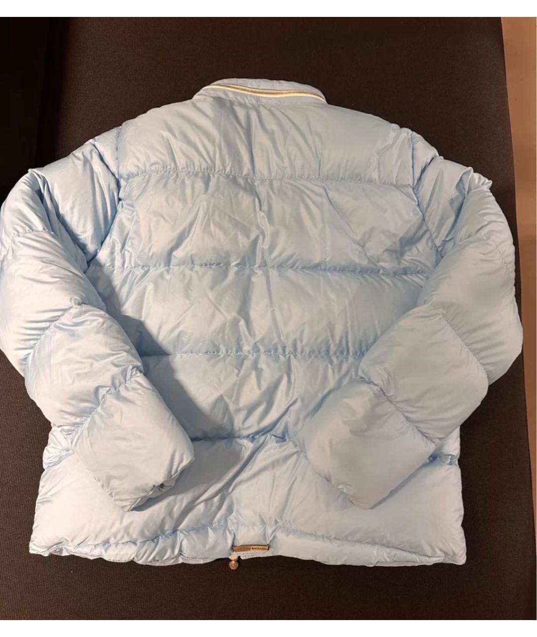 CHROME HEARTS Голубой полиэстеровый пуховик, фото 2