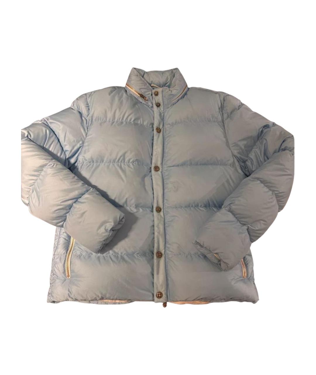 CHROME HEARTS Голубой полиэстеровый пуховик, фото 1