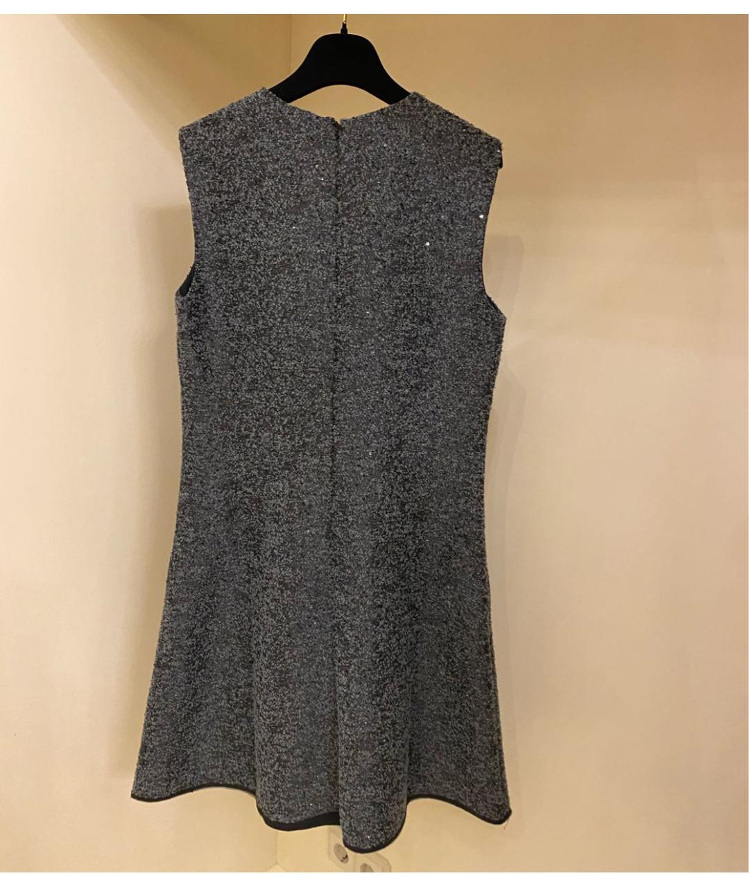 LES COPAINS Антрацитовое коктейльное платье, фото 5