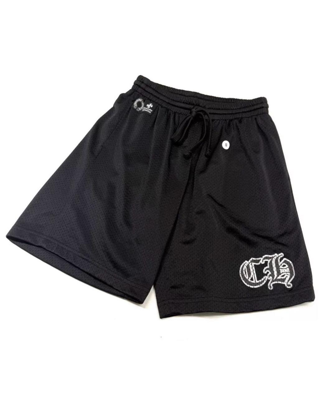 CHROME HEARTS Черные шорты, фото 3