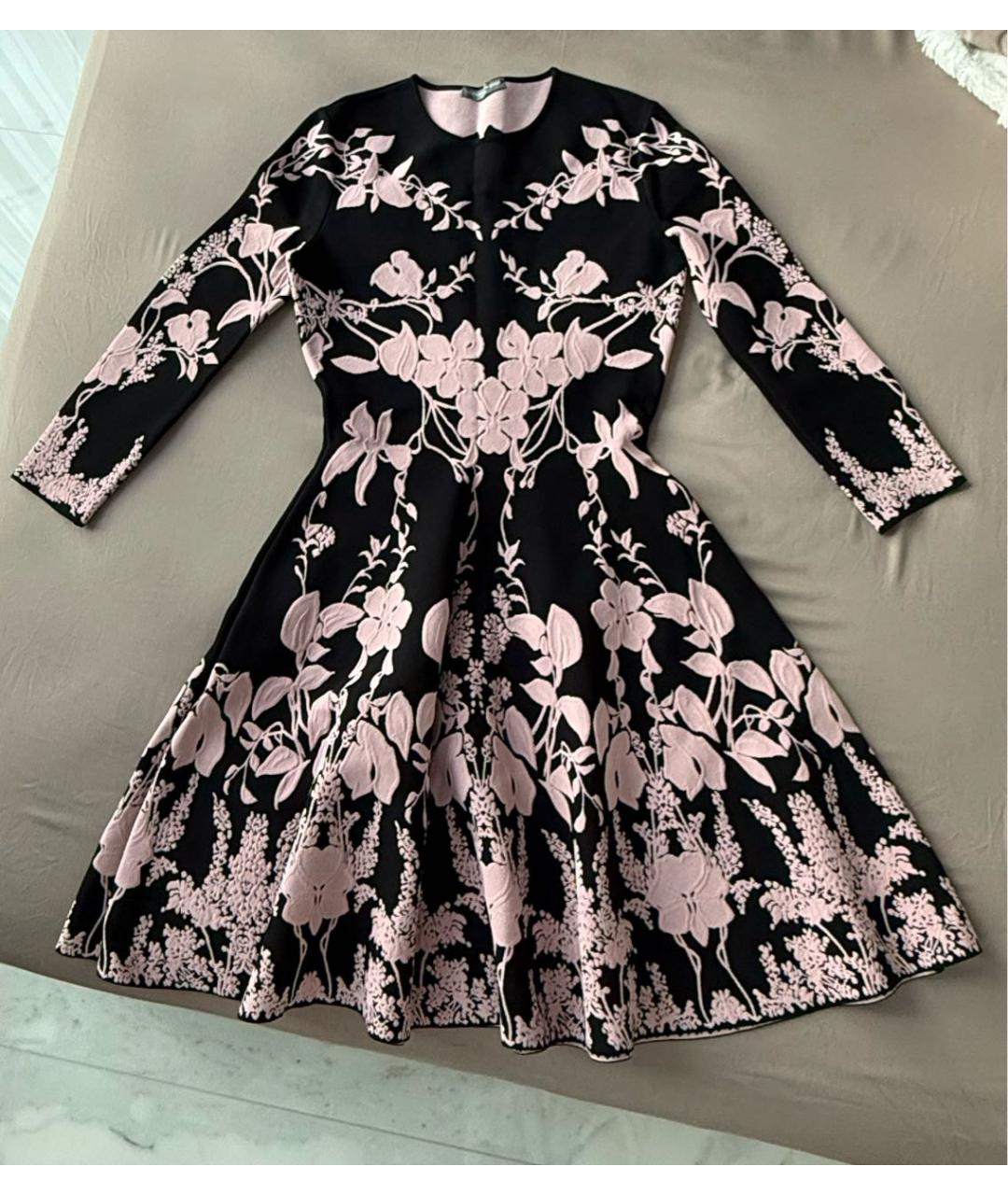 ALEXANDER MCQUEEN Мульти вискозное повседневное платье, фото 5