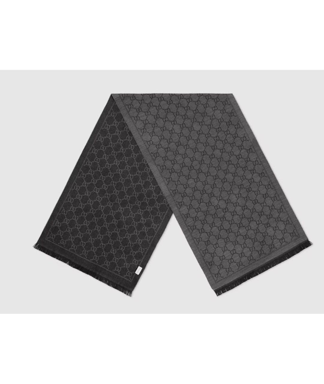 GUCCI Мульти шерстяной шарф, фото 2