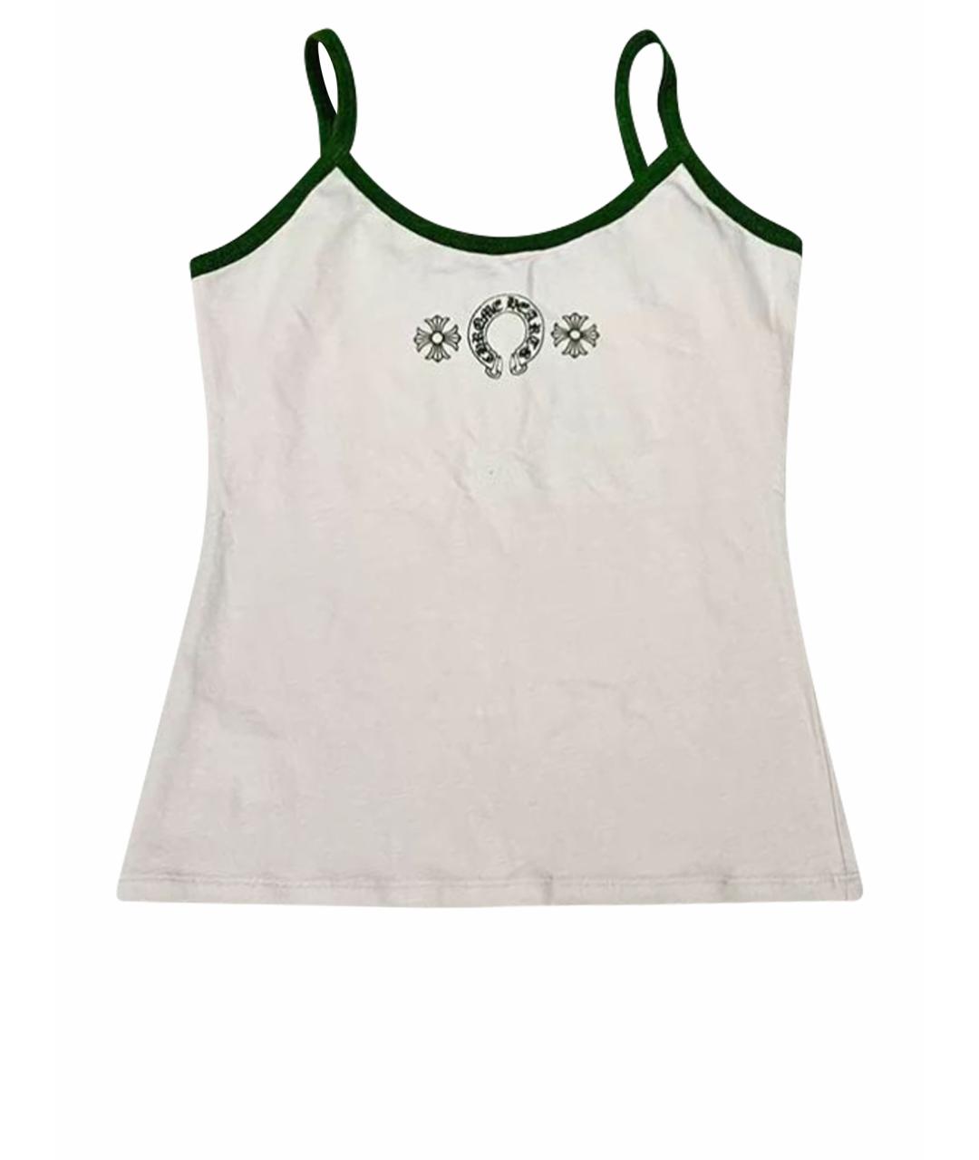 CHROME HEARTS Белая майка, фото 1