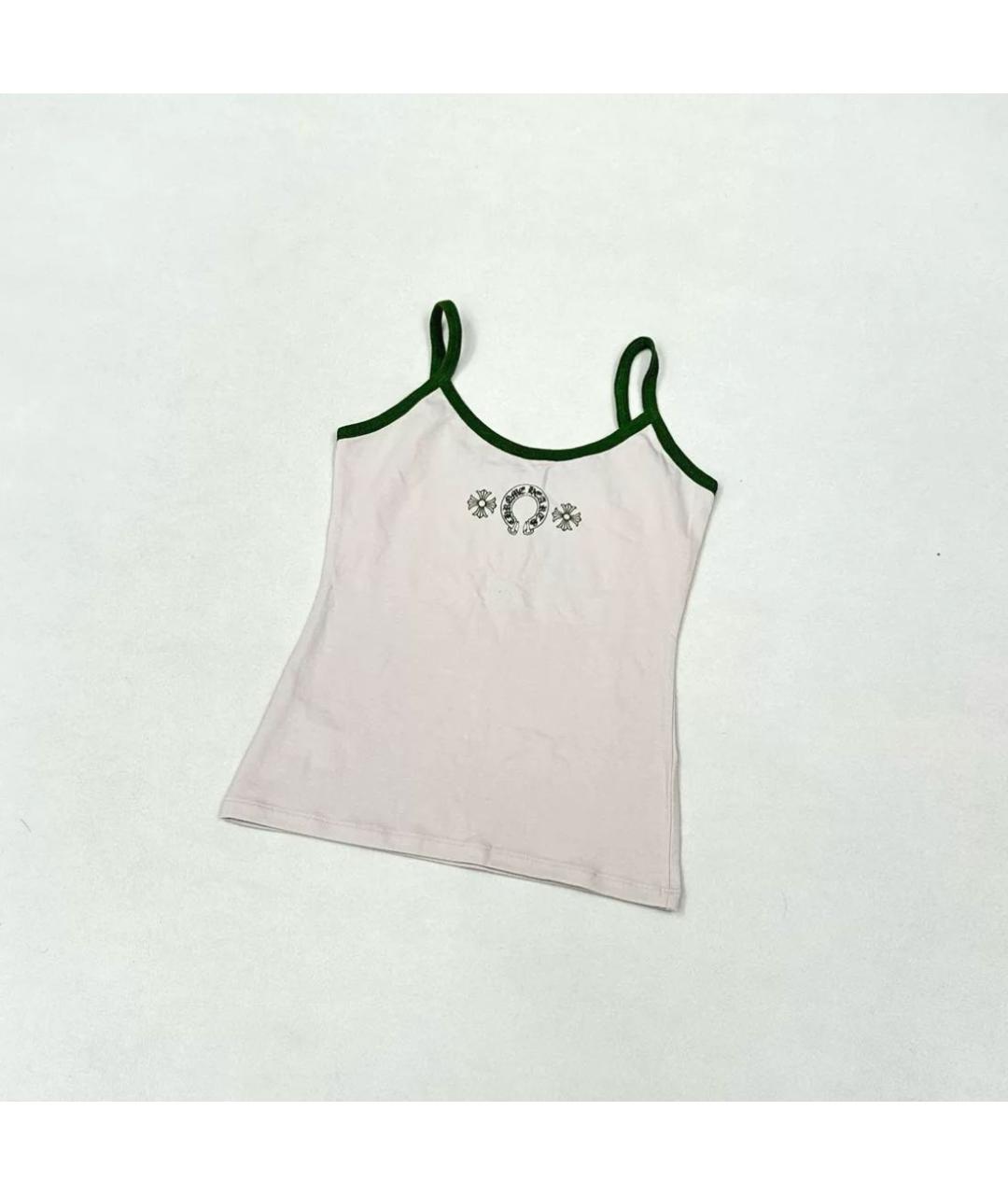 CHROME HEARTS Белая майка, фото 3