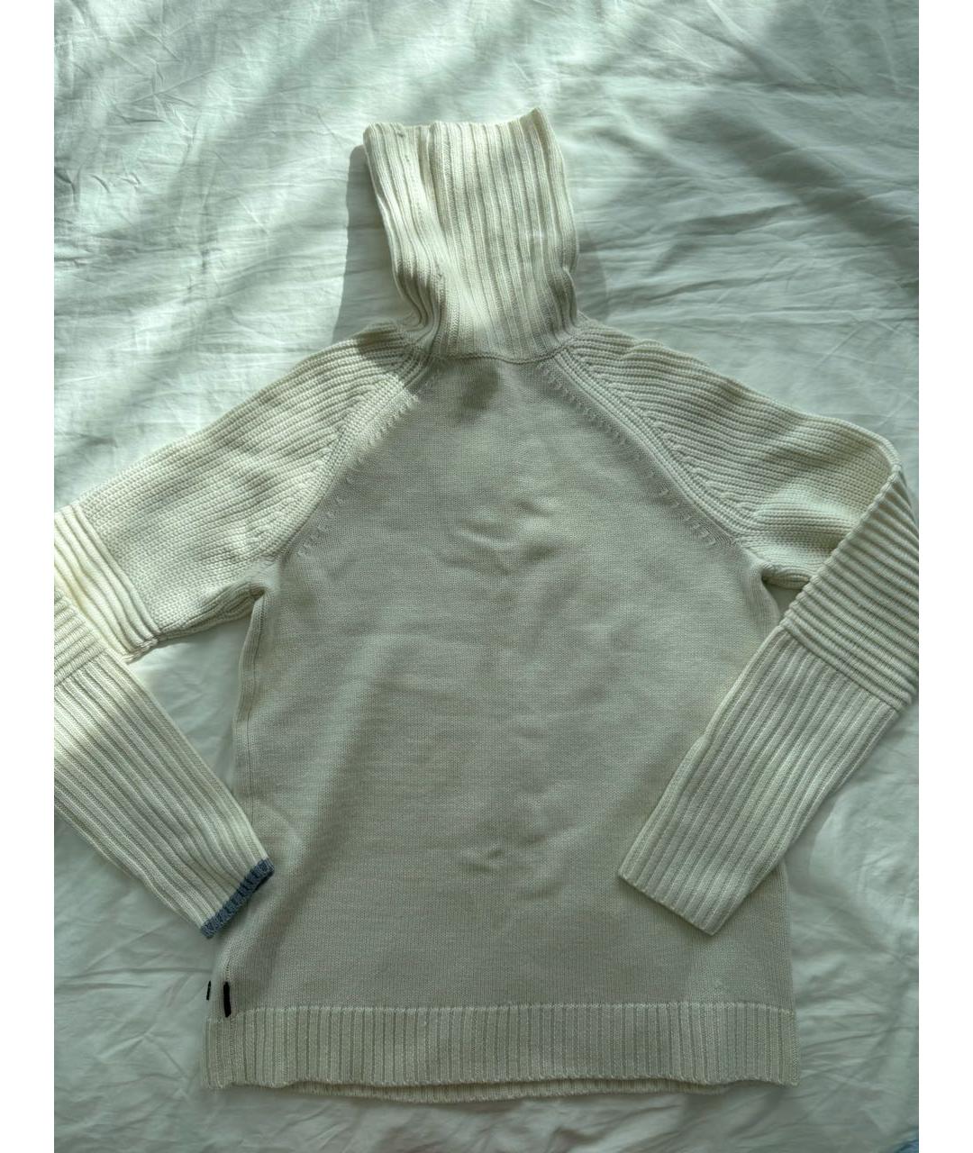 BOGNER Белый шерстяной джемпер / свитер, фото 2