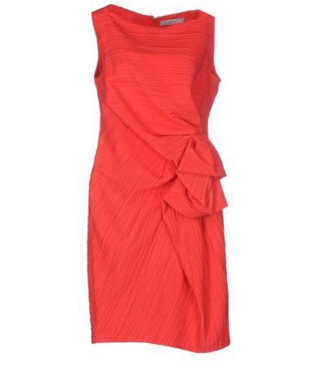 D.EXTERIOR Красное полиамидовое коктейльное платье, фото 1