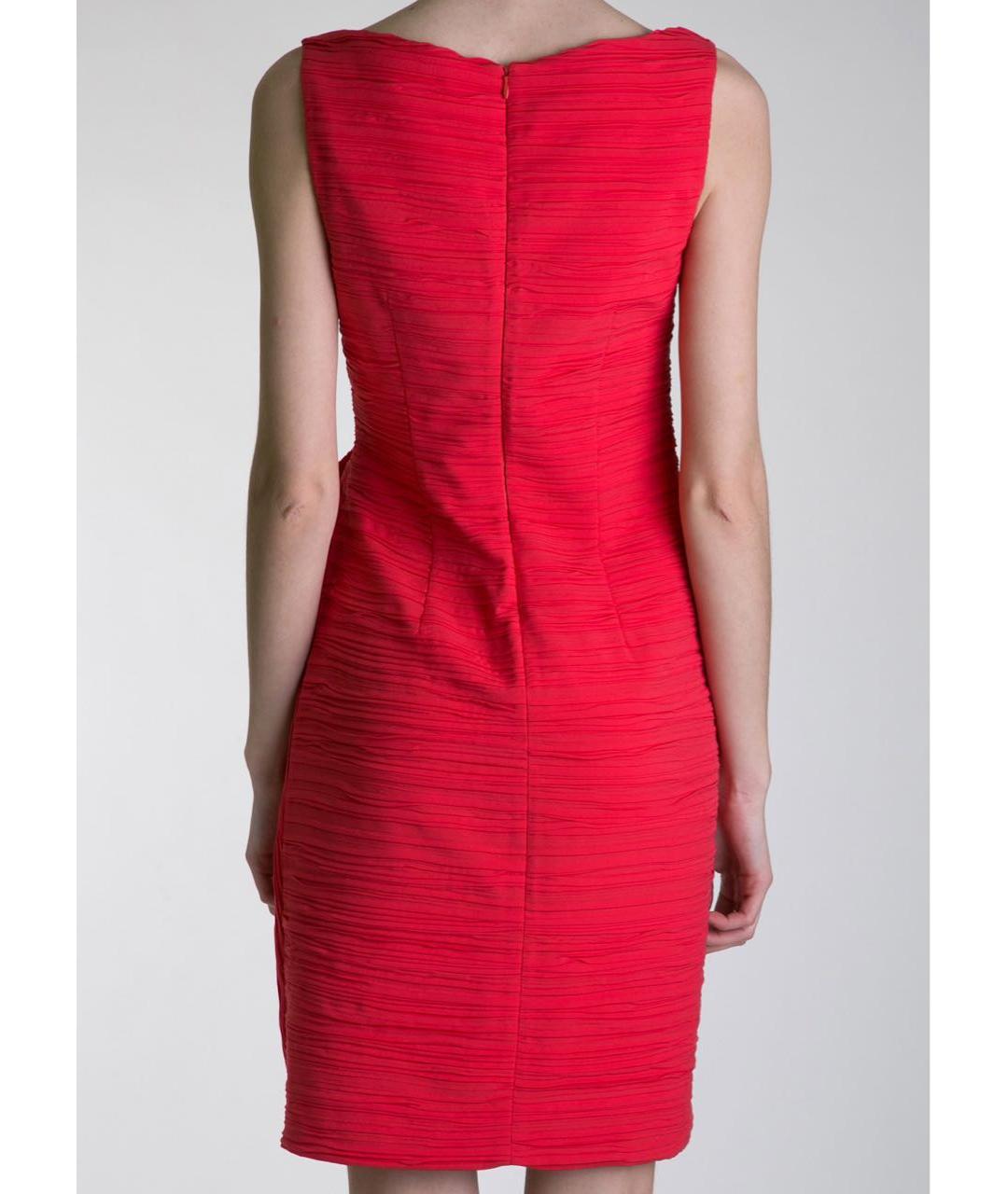 D.EXTERIOR Красное полиамидовое коктейльное платье, фото 5