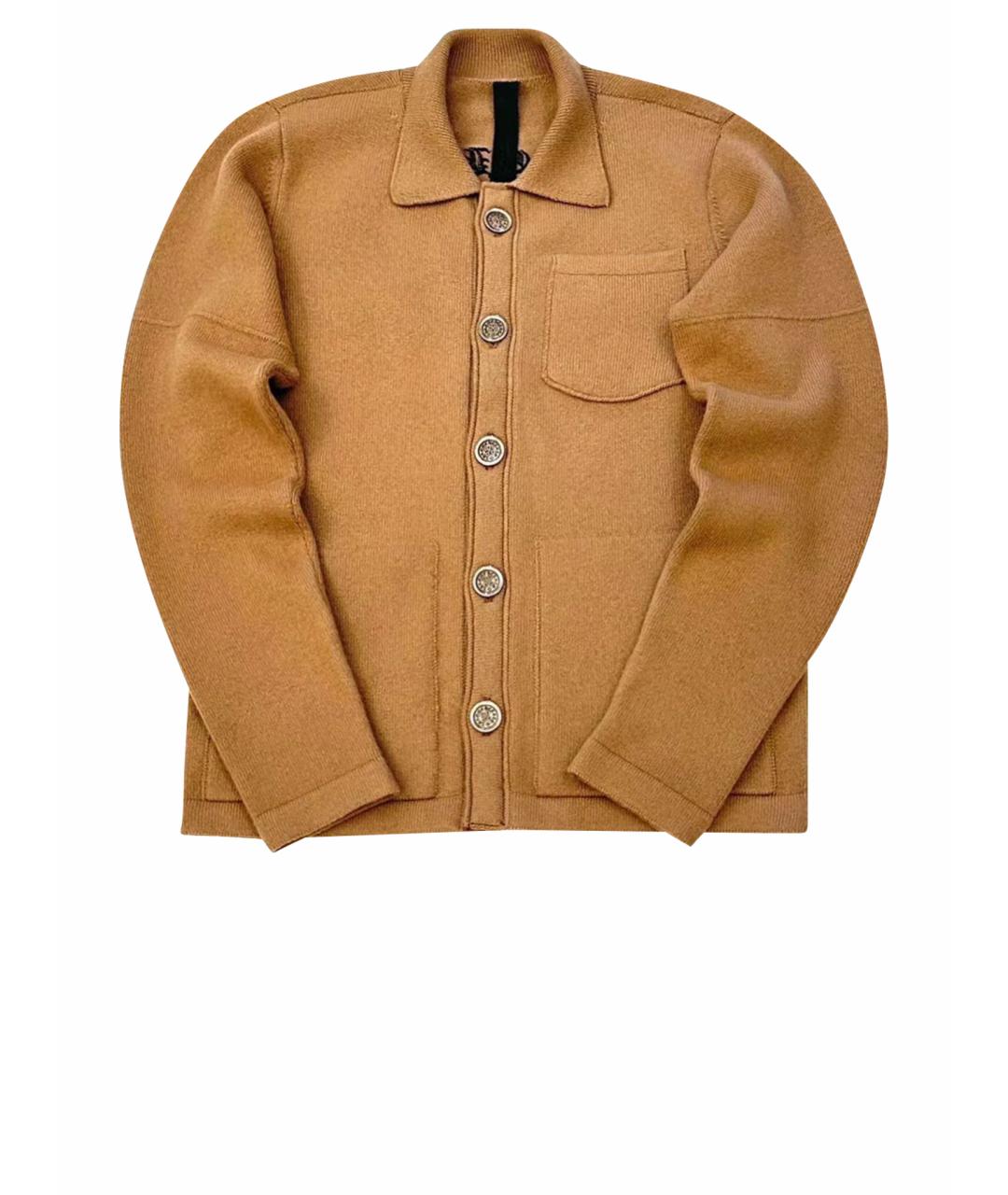 CHROME HEARTS Горчичная кэжуал рубашка, фото 1