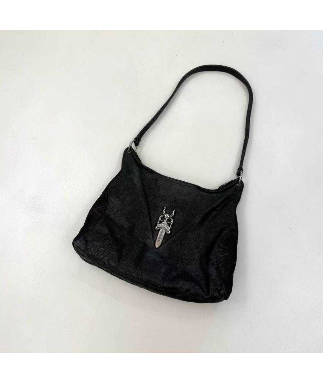 CHROME HEARTS Черная сумка через плечо, фото 3