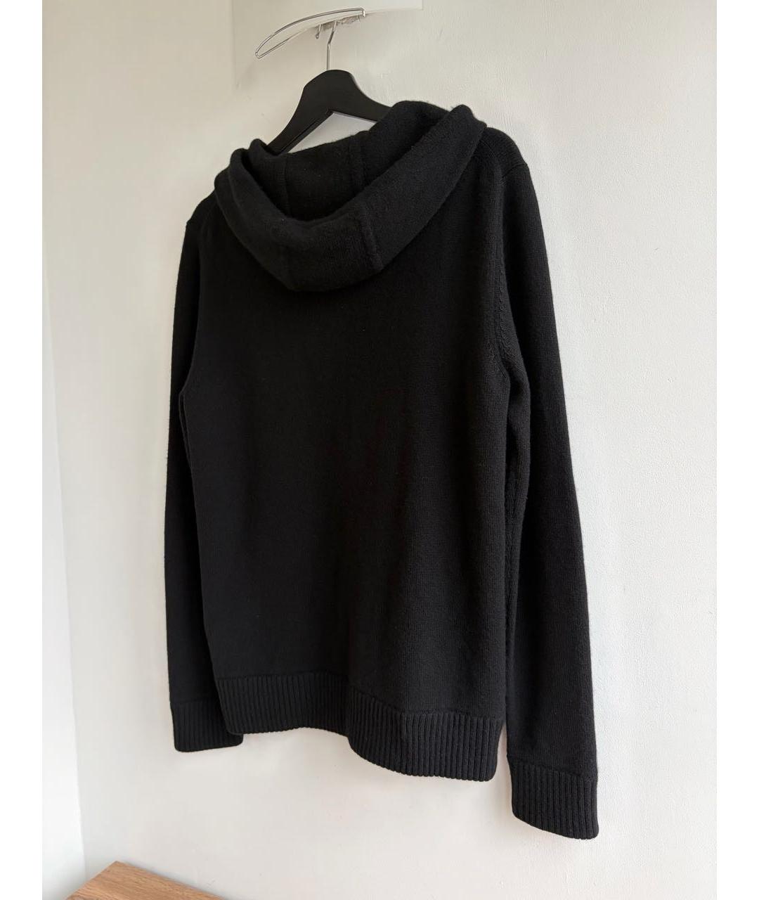 CHRISTIAN DIOR Черный кашемировый кардиган, фото 2