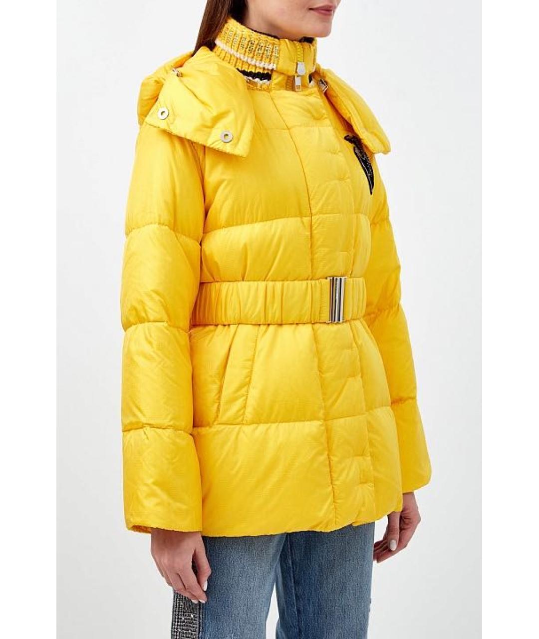 ERMANNO SCERVINO Желтый пуховик, фото 3