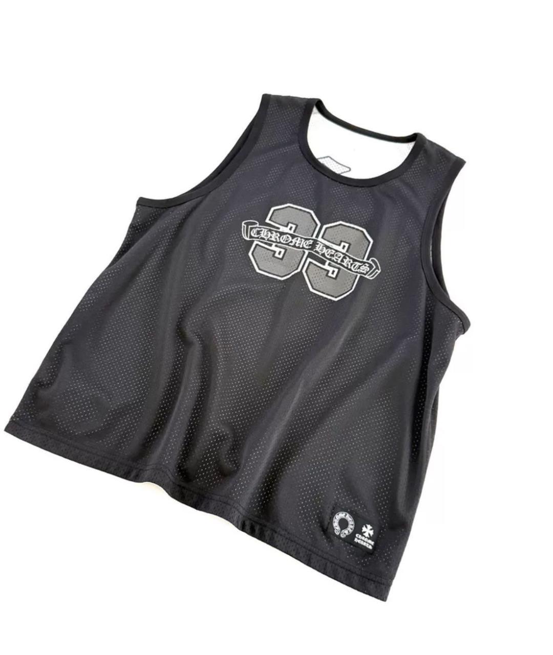 CHROME HEARTS Черная майка, фото 3