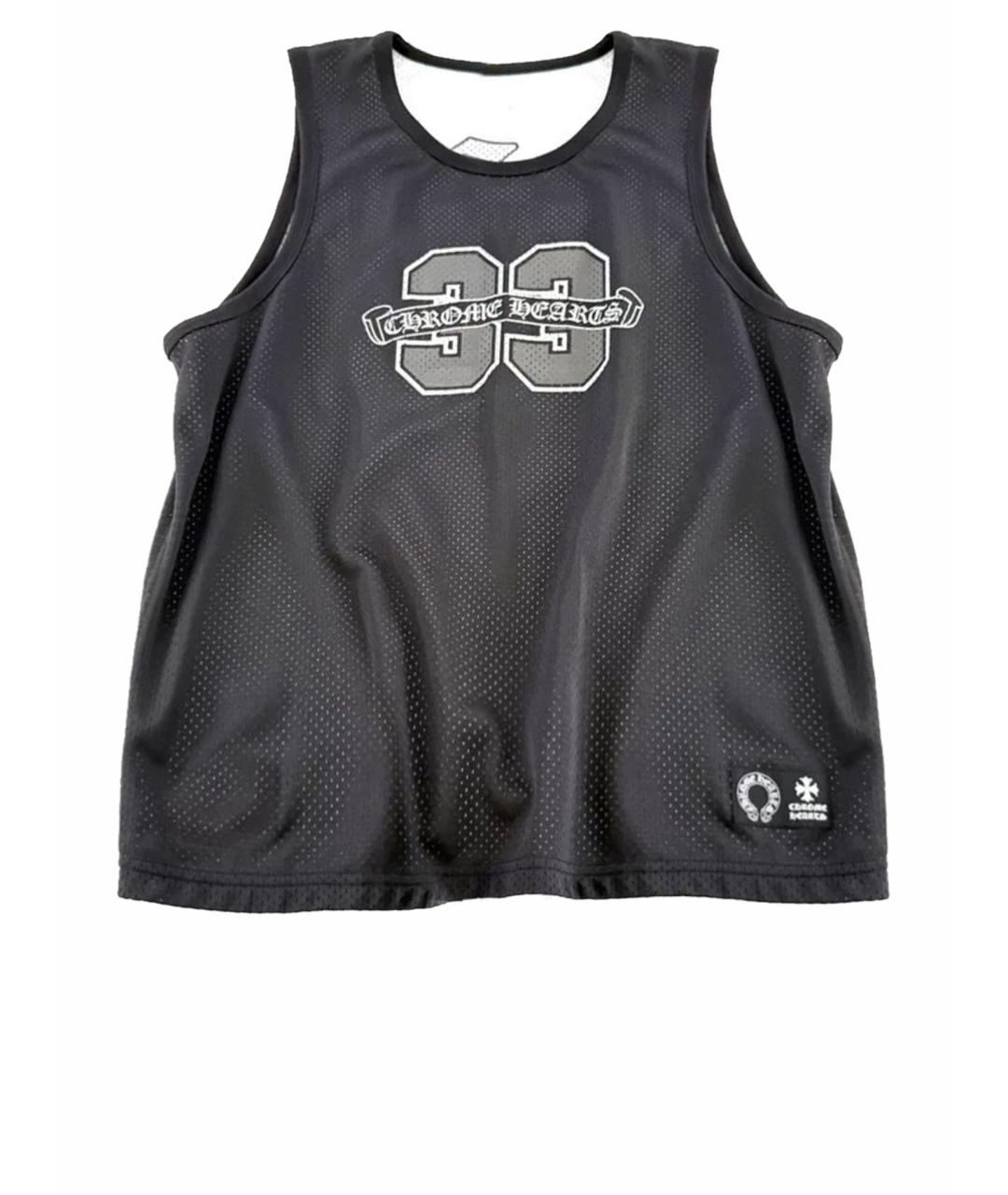 CHROME HEARTS Черная майка, фото 1