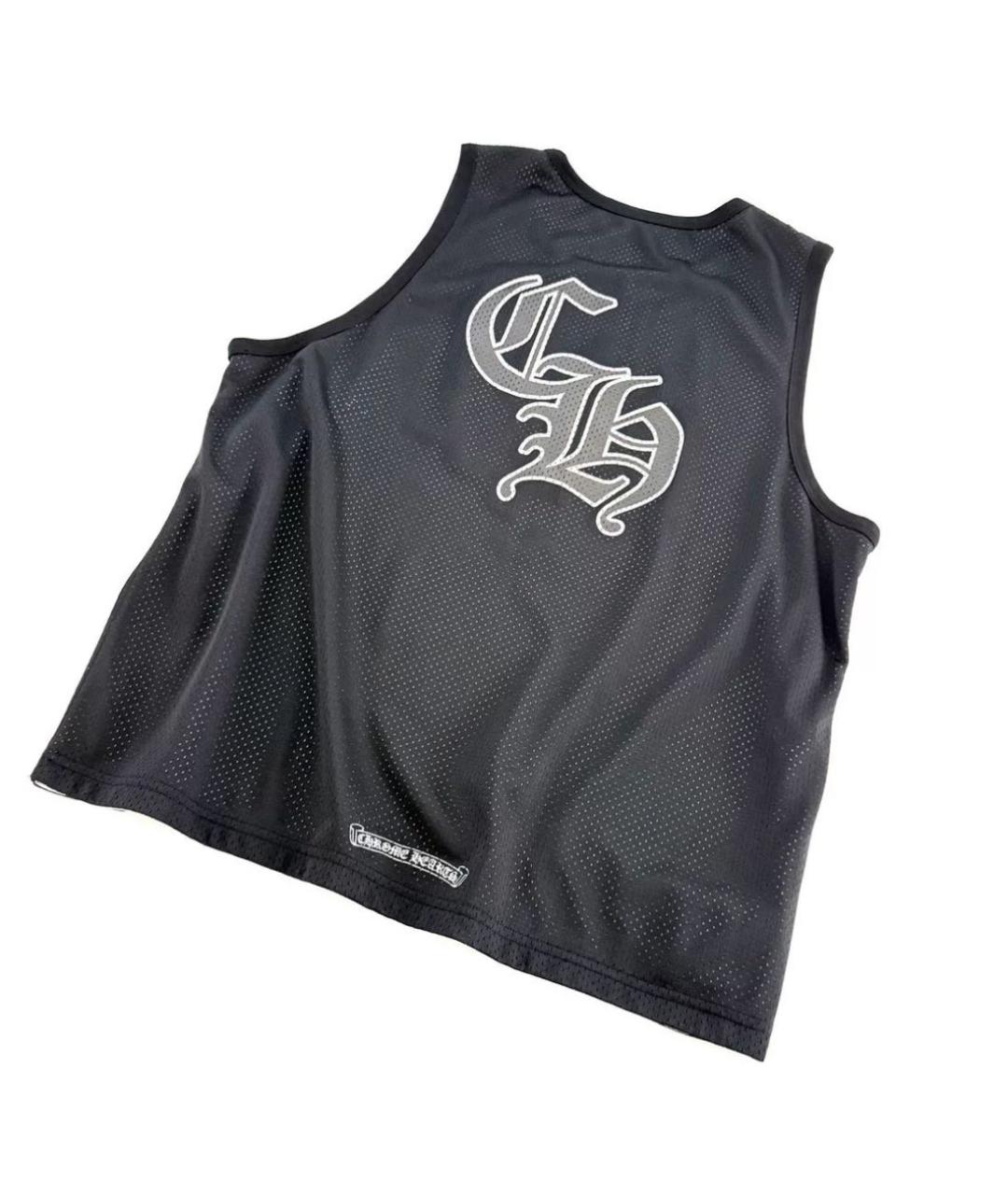 CHROME HEARTS Черная майка, фото 2