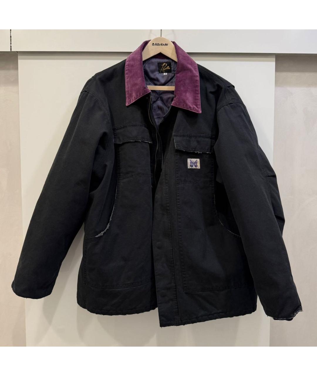 NEEDLES Черная хлопковая куртка, фото 3