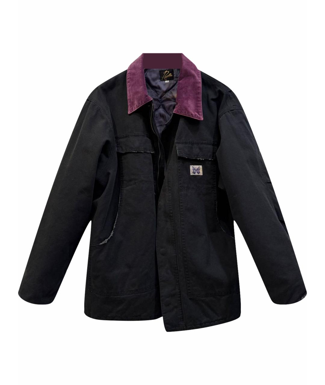 NEEDLES Черная хлопковая куртка, фото 1