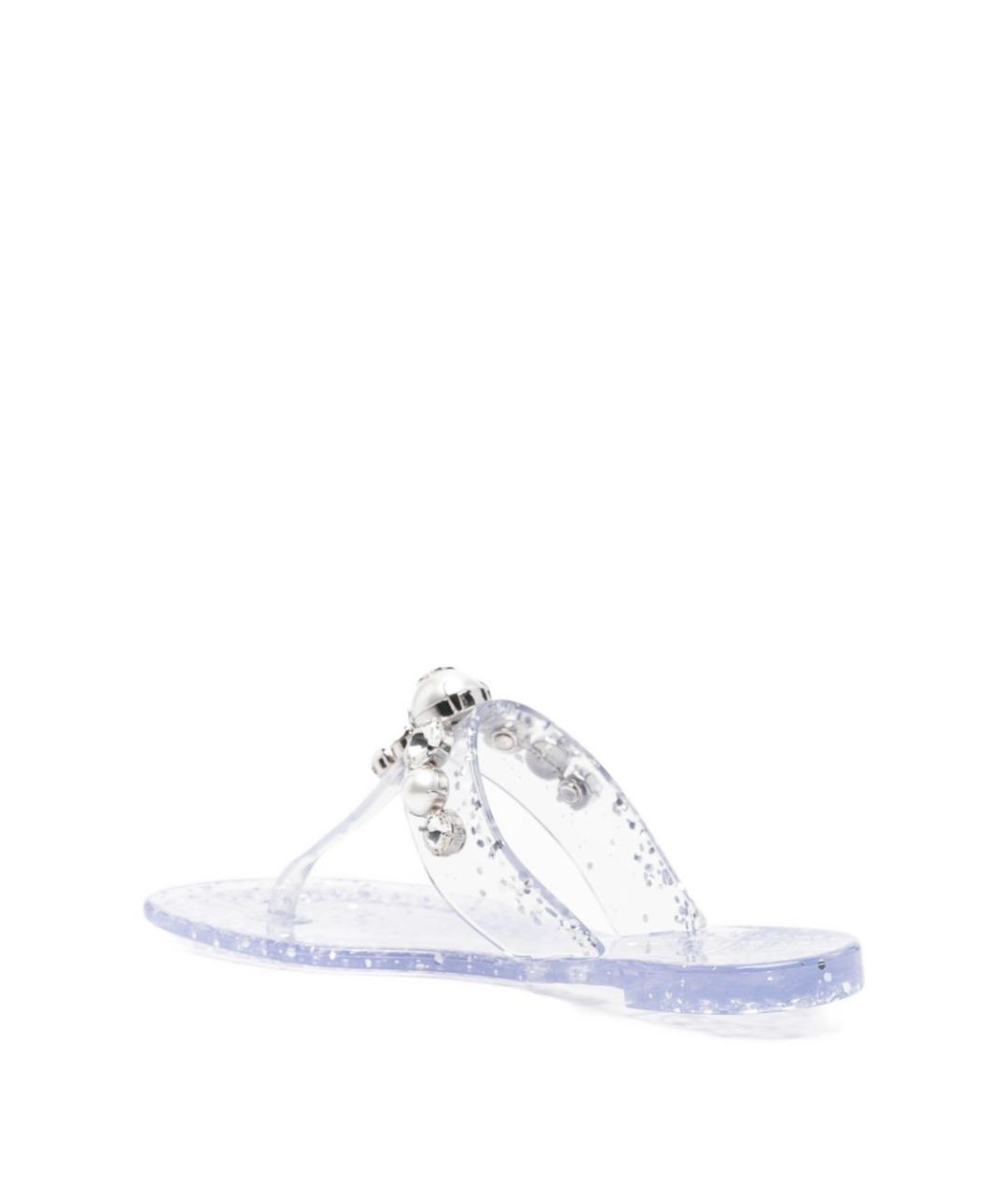 CASADEI Серебряные шлепанцы, фото 4