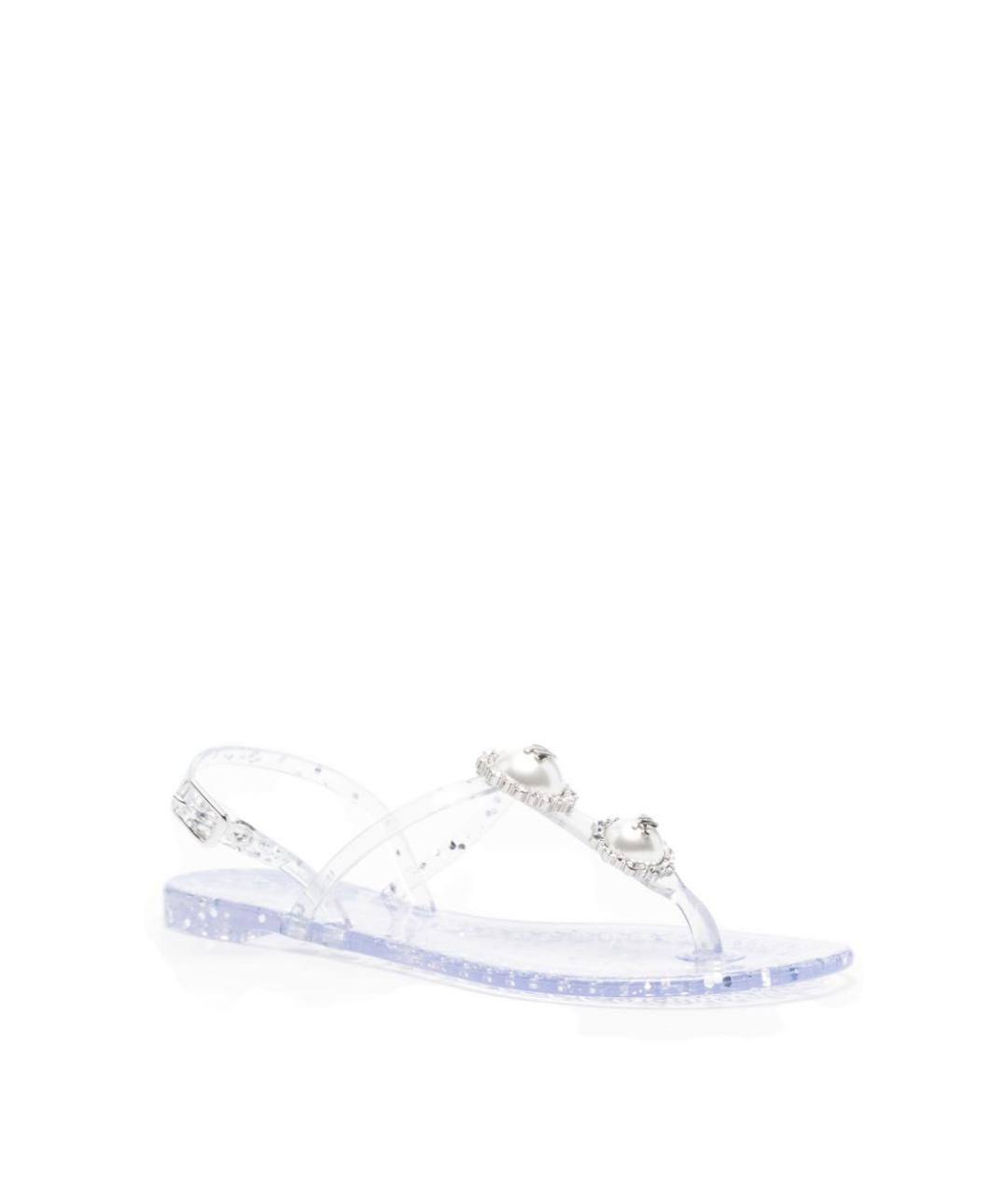 CASADEI Серебряные босоножки, фото 4