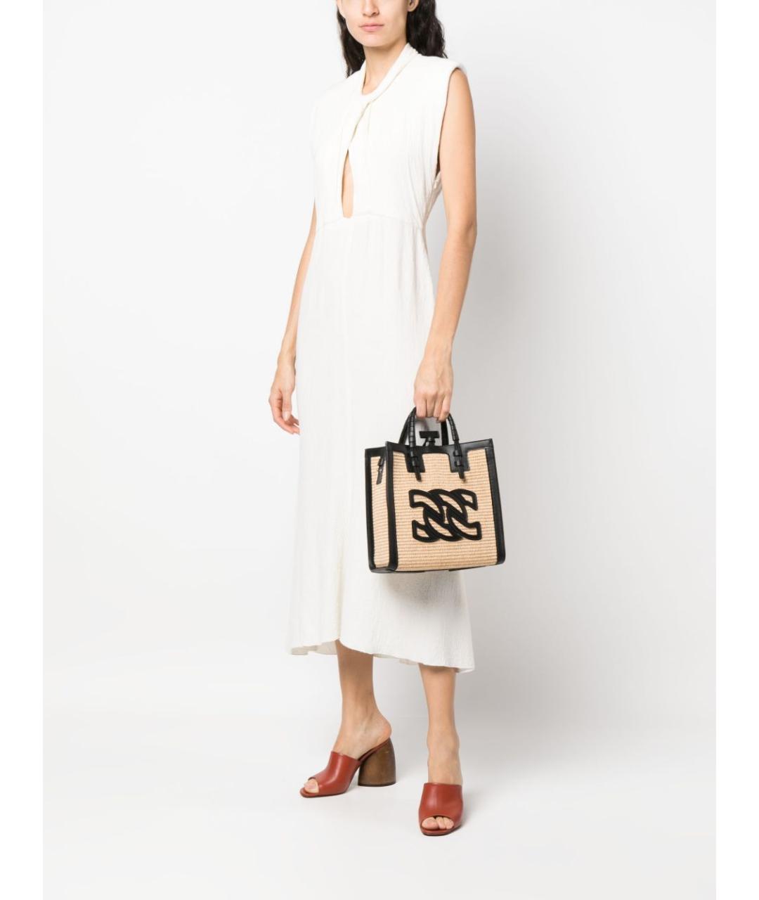 CASADEI Бежевая сумка тоут, фото 2