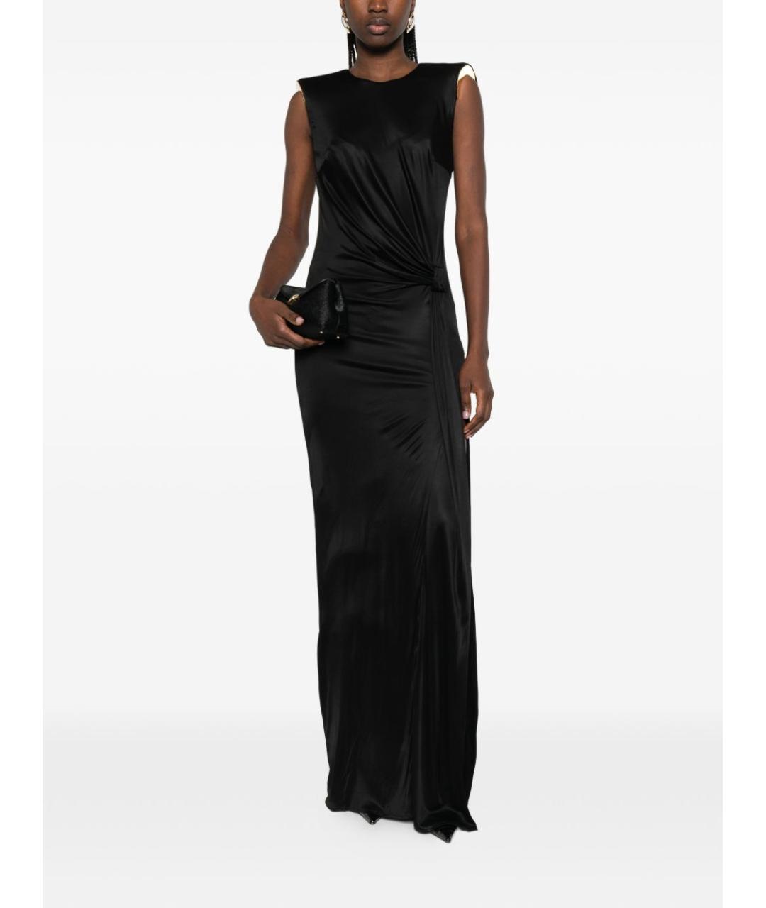 ELISABETTA FRANCHI Черное платье, фото 4