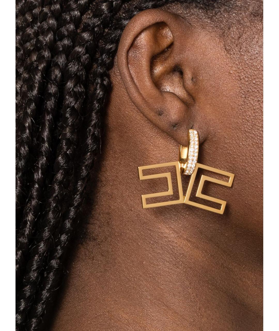 ELISABETTA FRANCHI Золотые серьги, фото 2