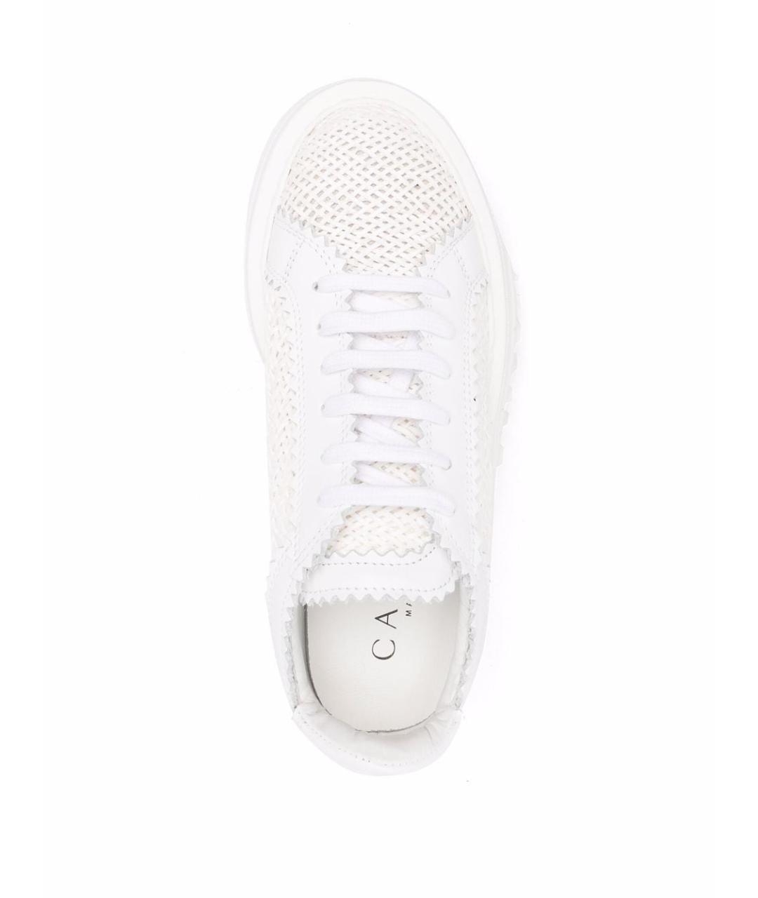 CASADEI Белые текстильные кроссовки, фото 2