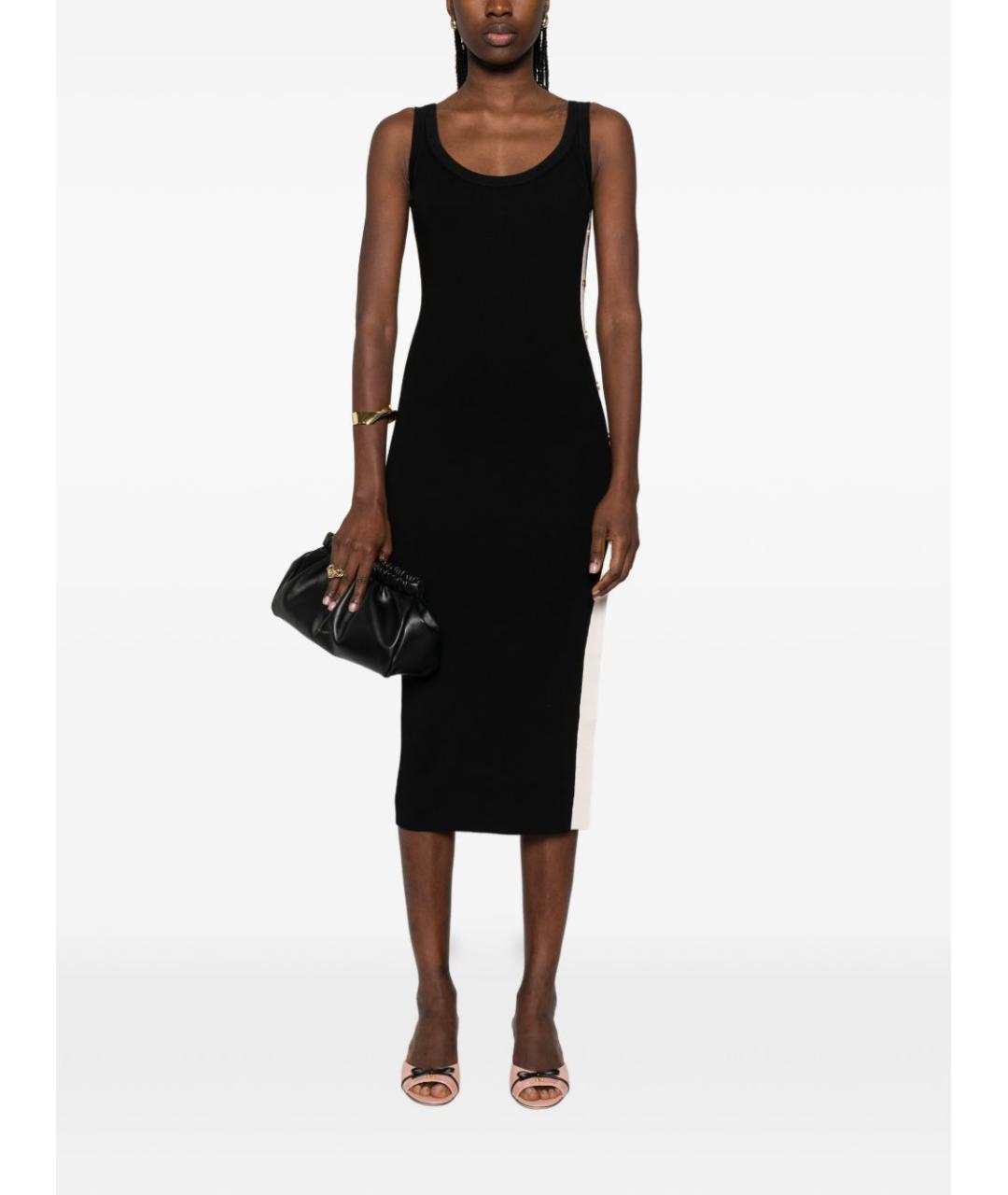 ELISABETTA FRANCHI Черное платье, фото 2