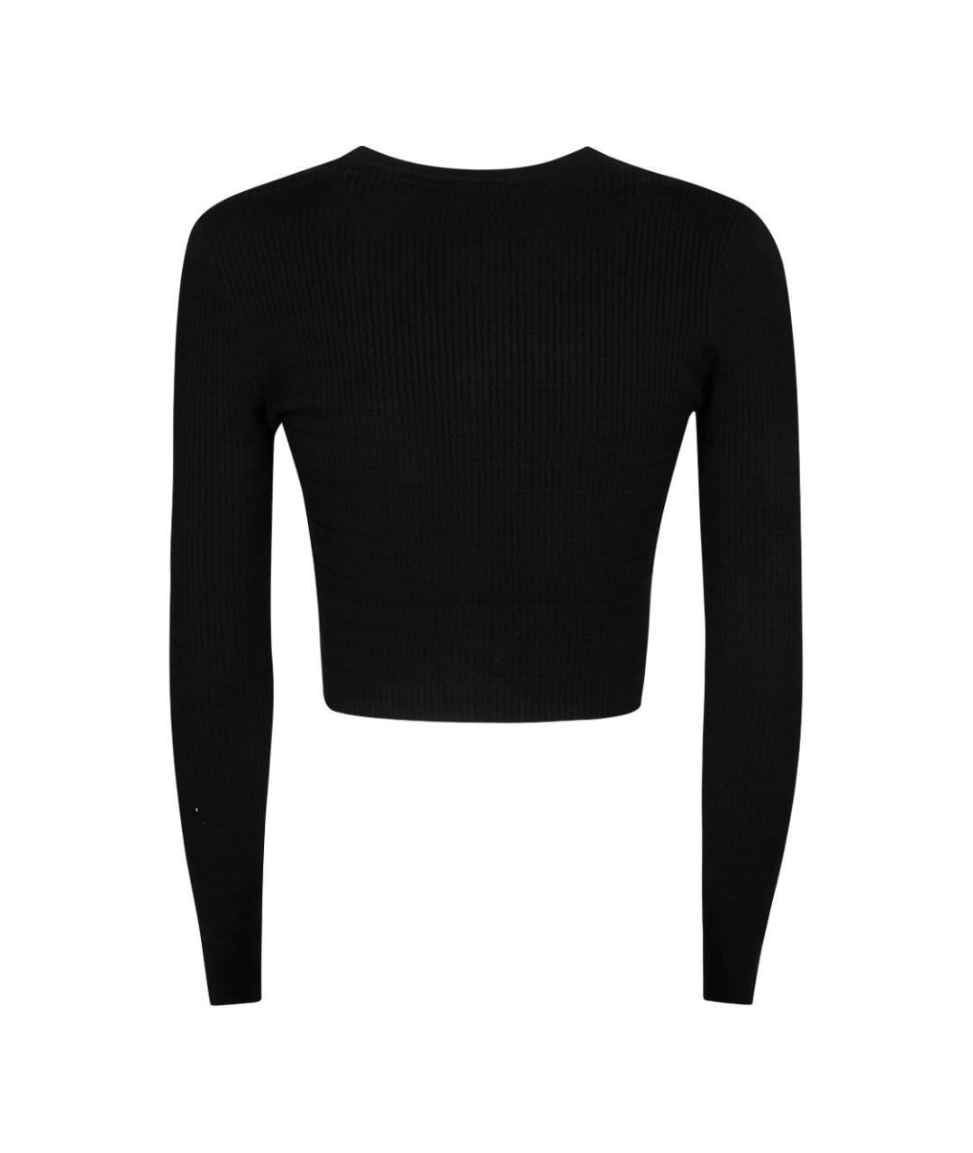 ELISABETTA FRANCHI Черный кардиган, фото 3