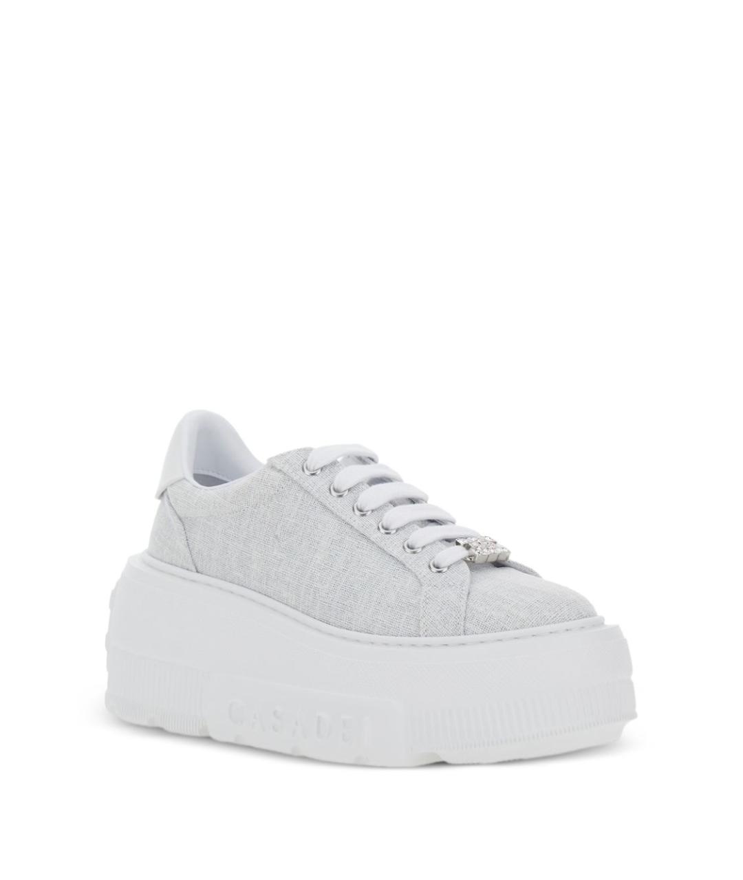 CASADEI Серые кроссовки, фото 2