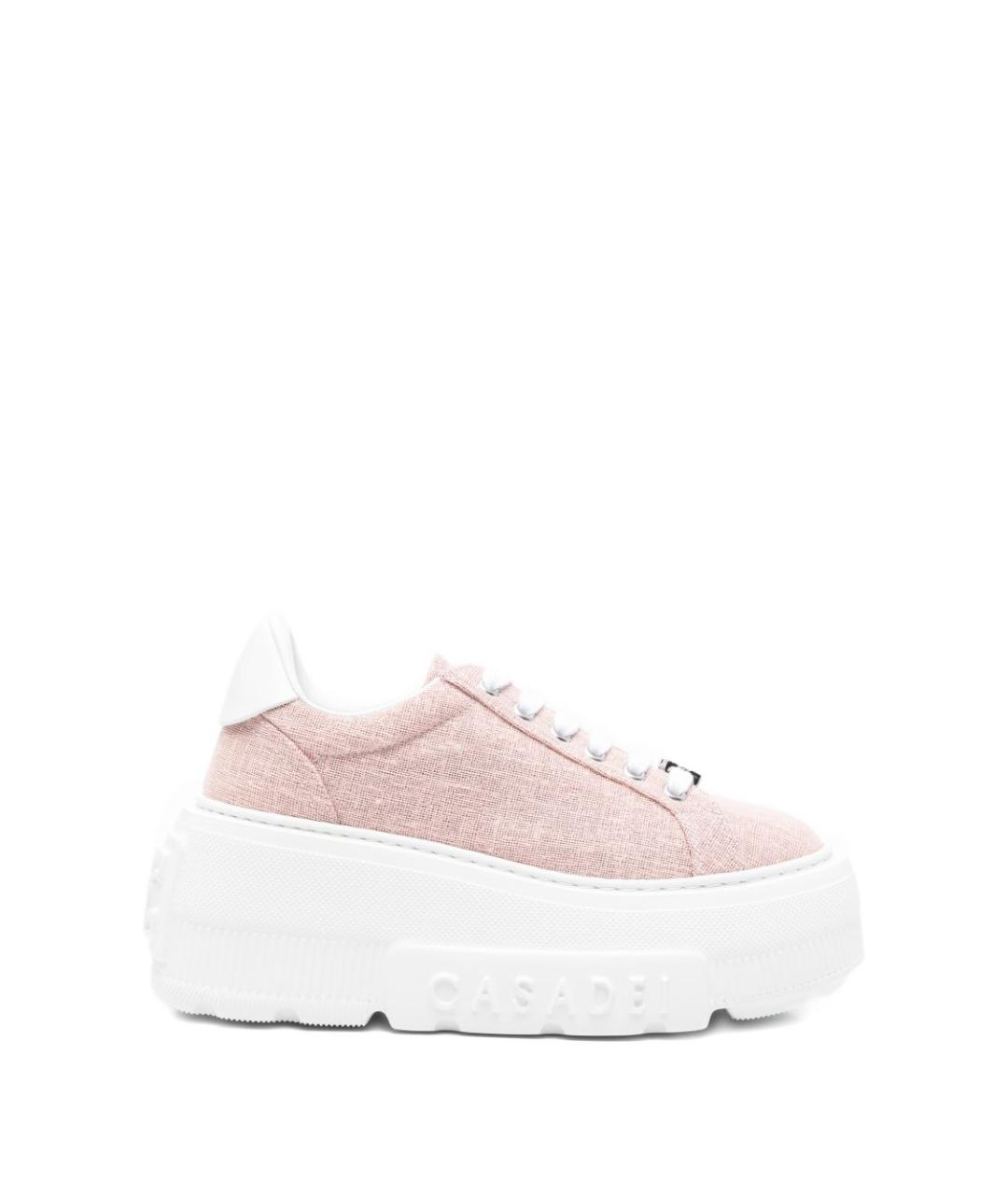CASADEI Розовые кроссовки, фото 1