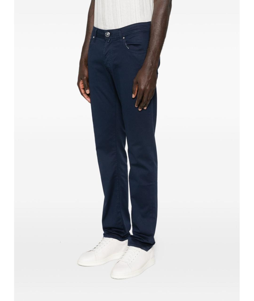 JACOB COHEN Синие хлопковые джинсы скинни, фото 5