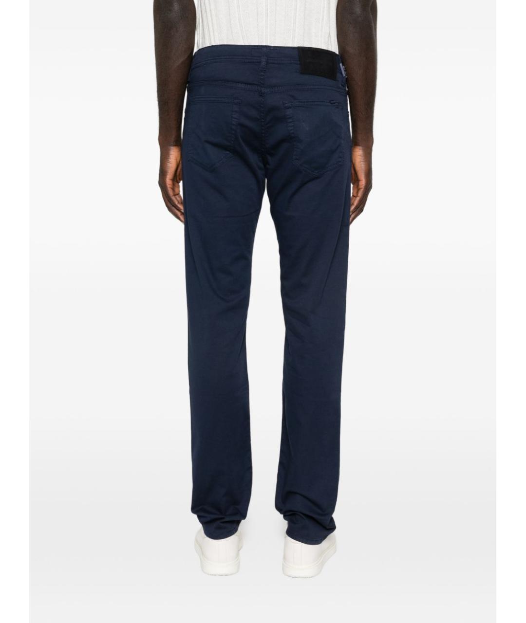 JACOB COHEN Синие хлопковые джинсы скинни, фото 4