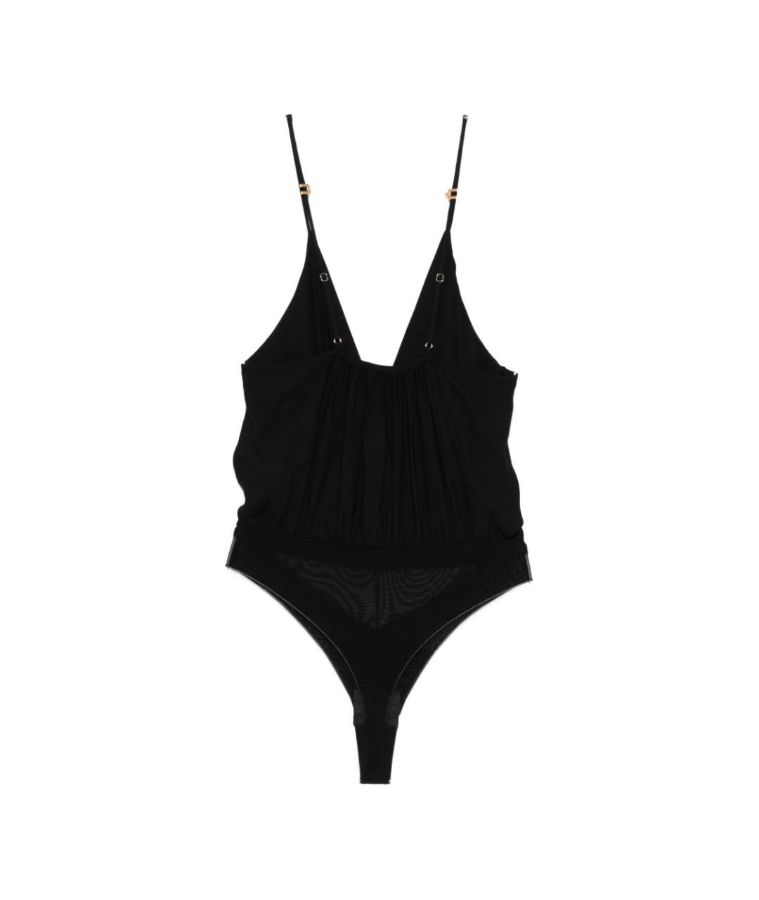 ELISABETTA FRANCHI Черное боди, фото 2